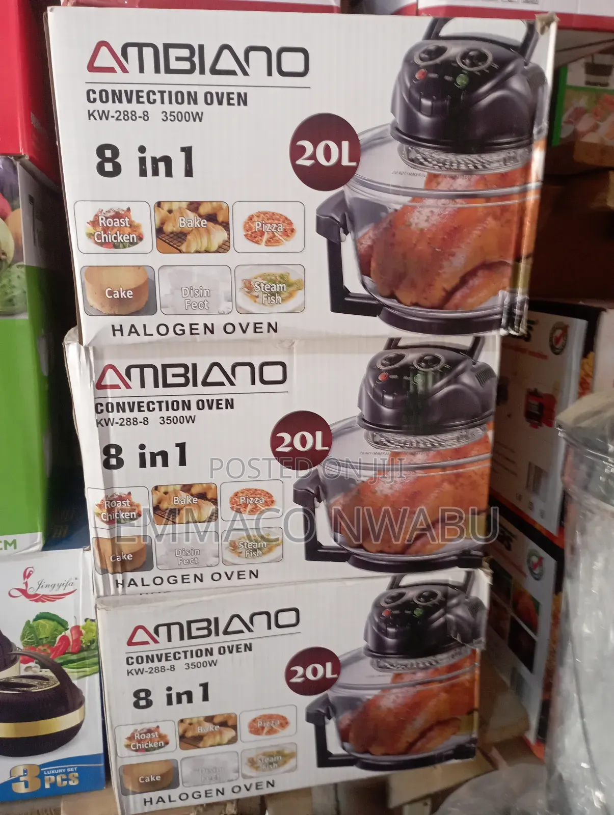 Ambiano Convention Halogen Oven 20liters.