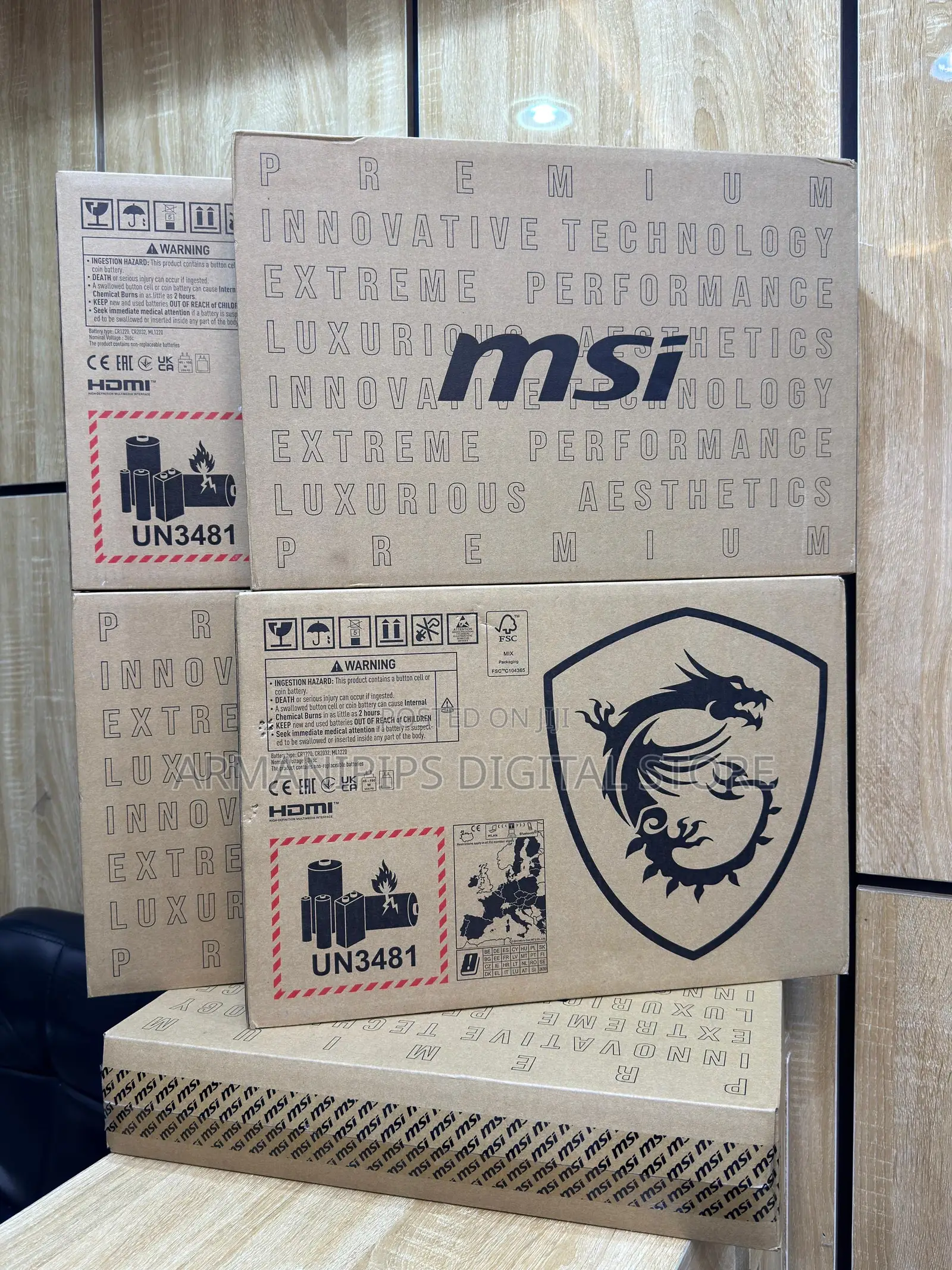 New Laptop MSI Cyborg 15 16GB Intel Core i7 SSD 512GB