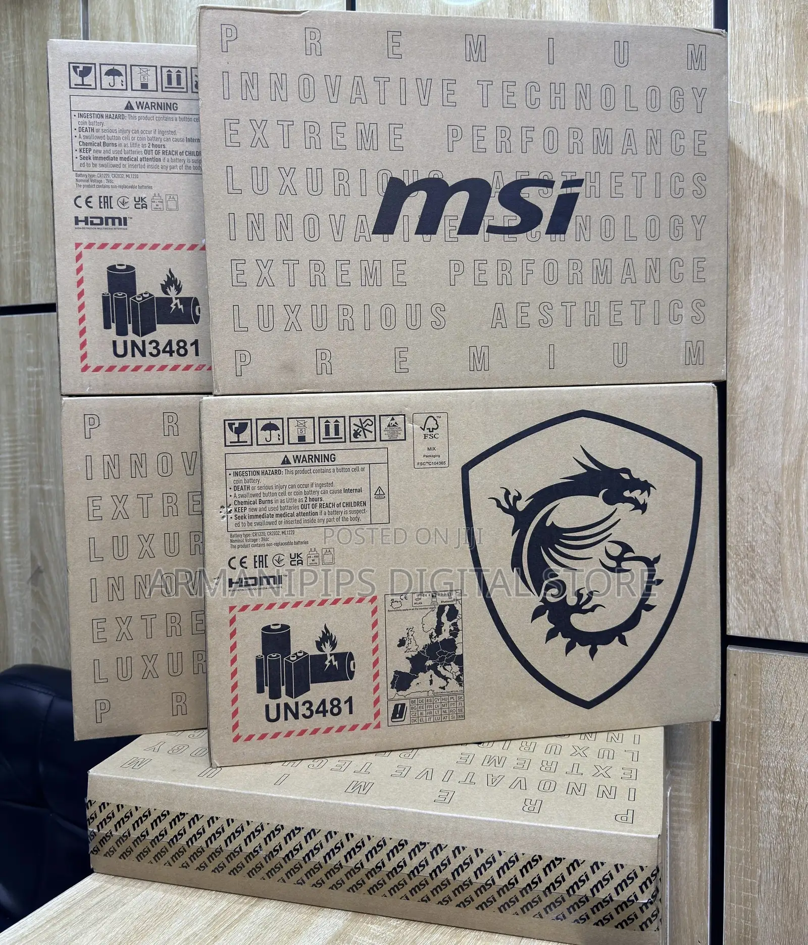 New Laptop MSI Cyborg 15 16GB Intel Core i7 SSD 512GB