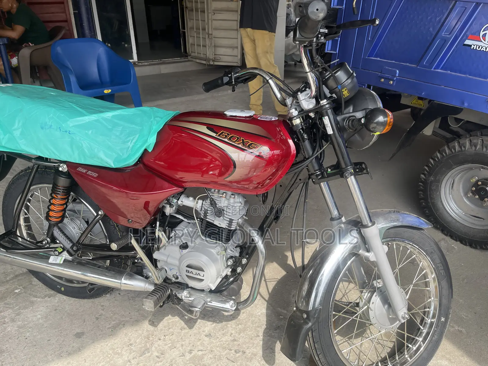 New Royal Boxer Patrol Motorcycle
