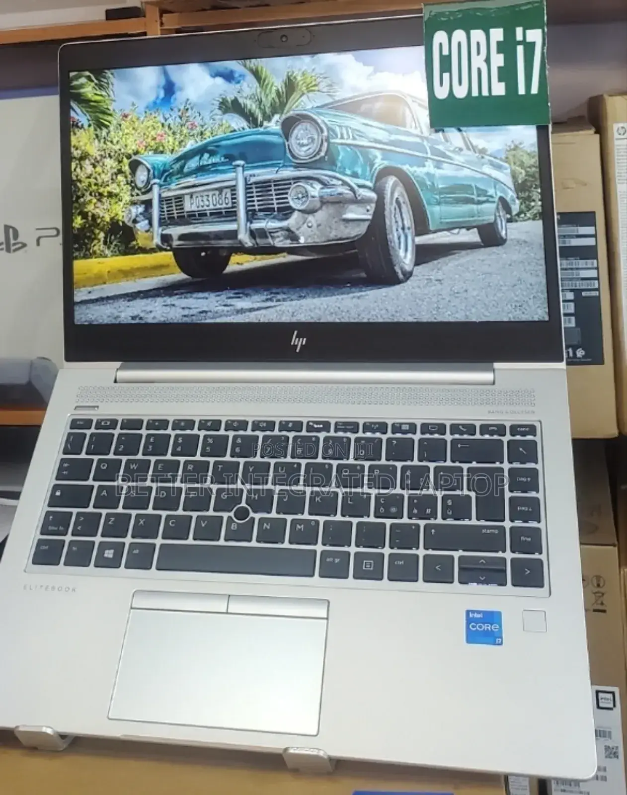 New Laptop HP EliteBook 755 G4 8GB Intel Core i7 SSD 256GB