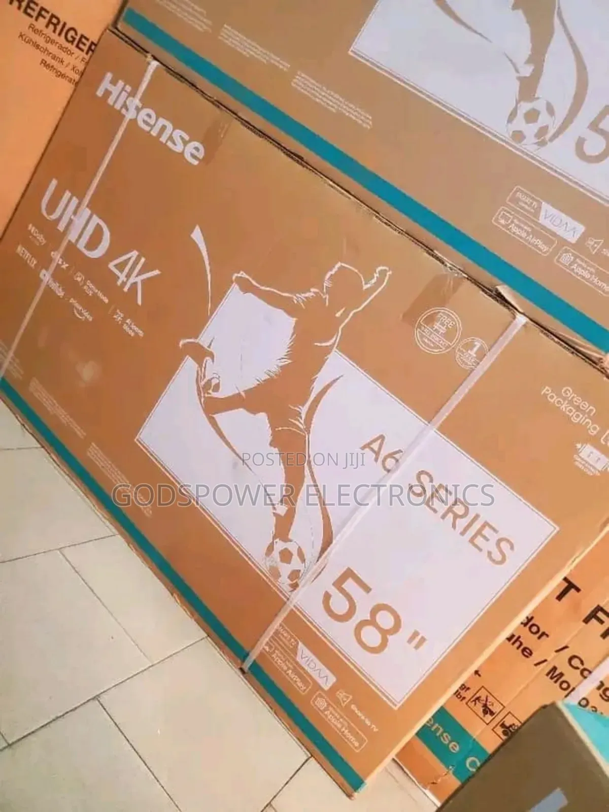 Hisense 58 Inches A6 Series Full Uhd Smart Tv
