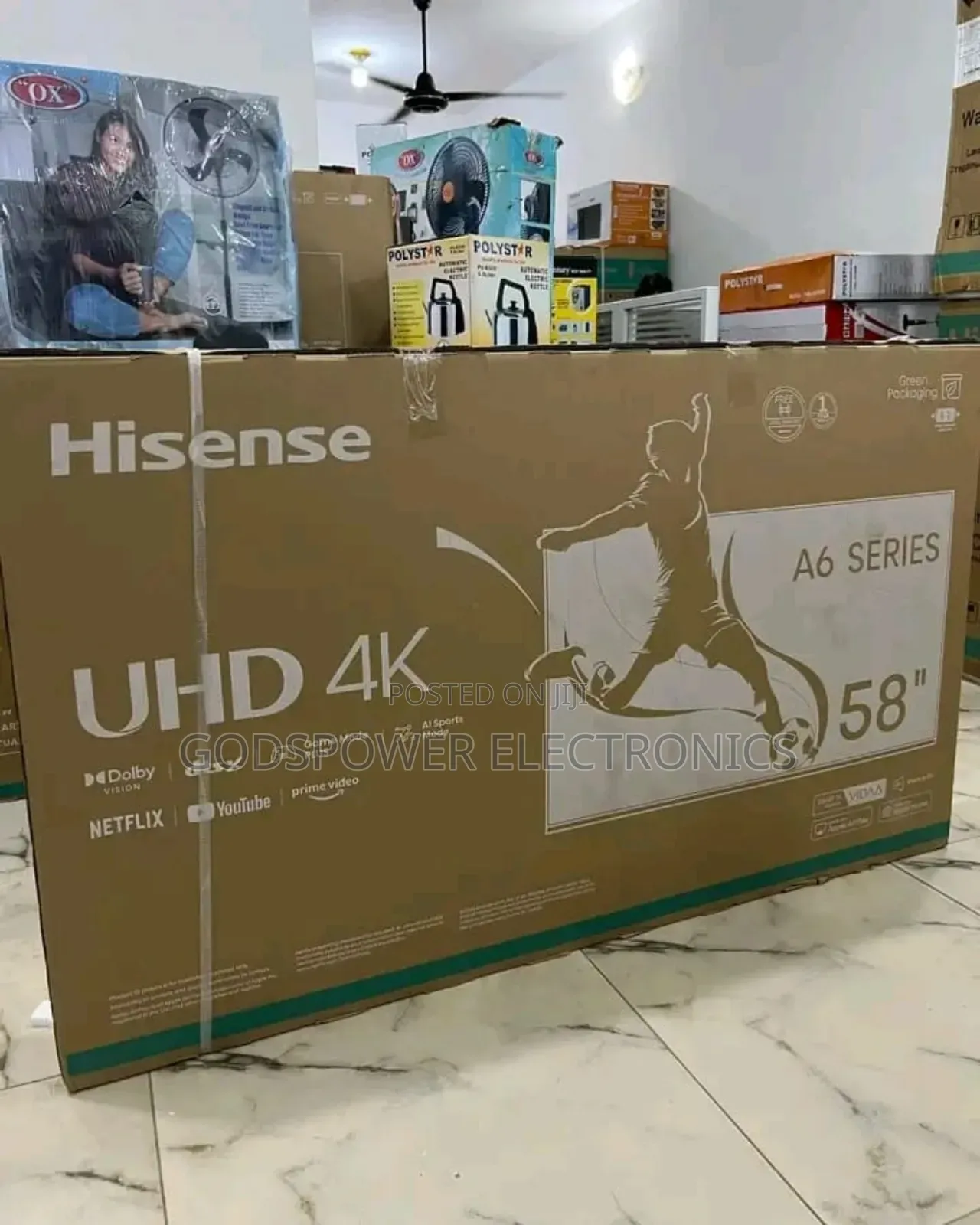 Hisense 58 Inch Uhd4k Tv