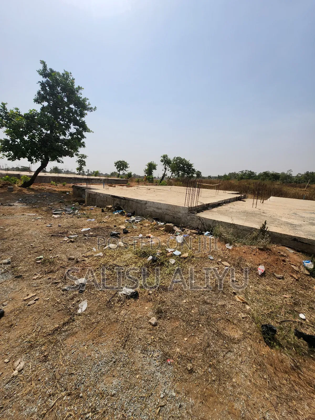 Semi-Detached Duplex Land With Dpc(Foundation Level), on a Tarred Road