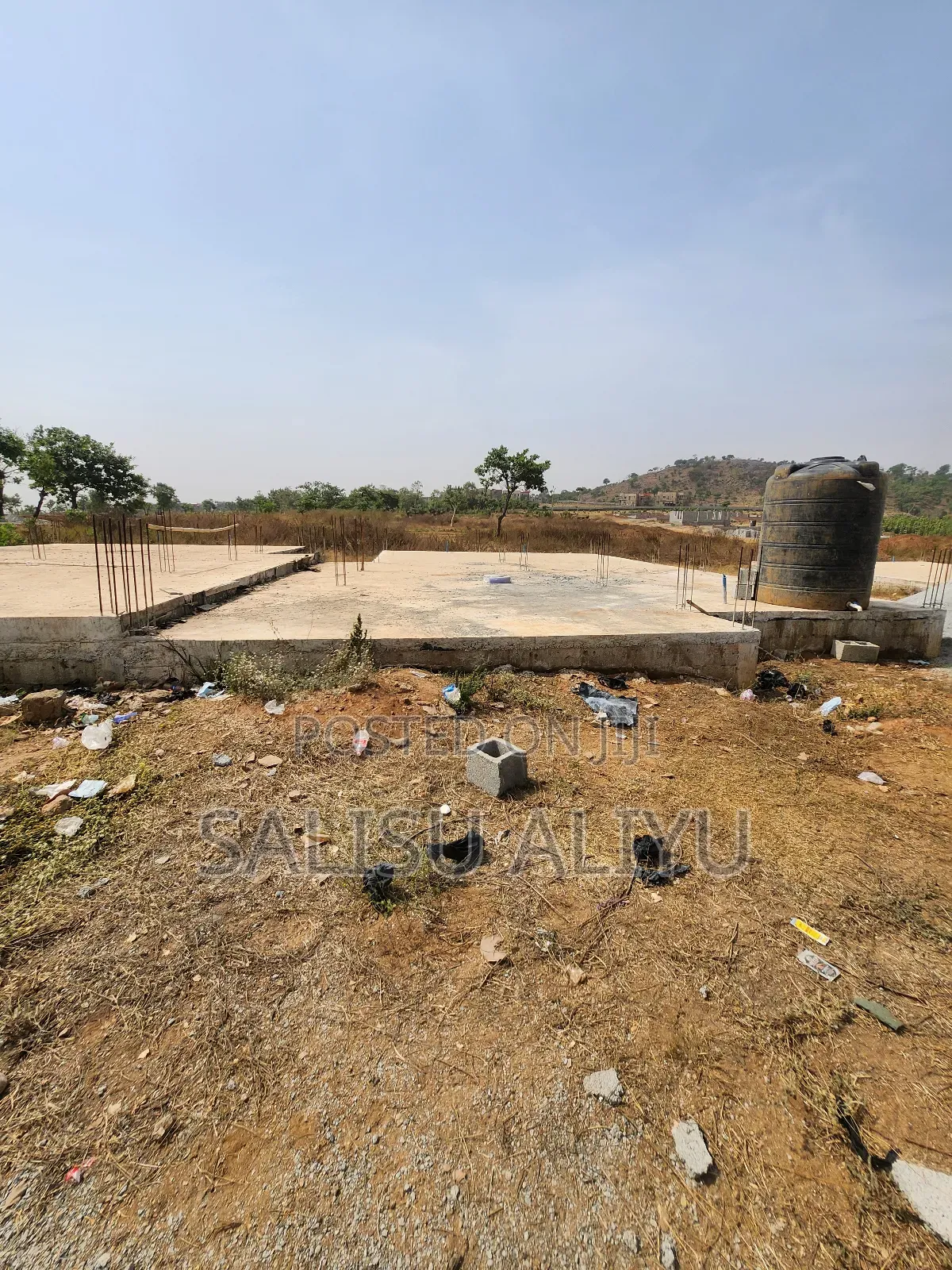 Semi-Detached Duplex Land With Dpc(Foundation Level), on a Tarred Road