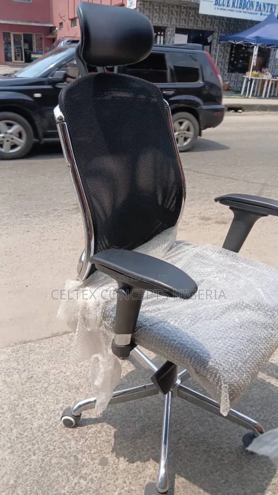 Swivel Office Chair With Head Rest