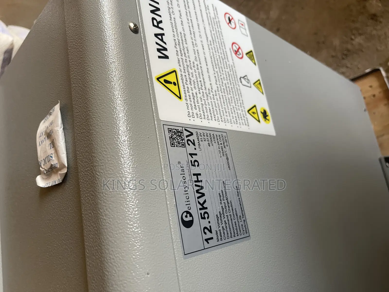 12.5kwh Felicity Lithium Battery