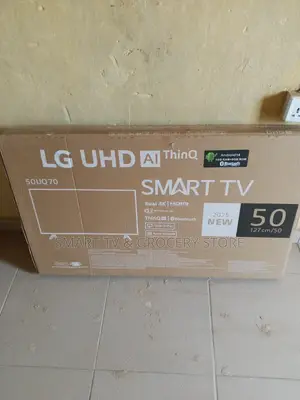 50 Inches Smart Television Set Frameless.