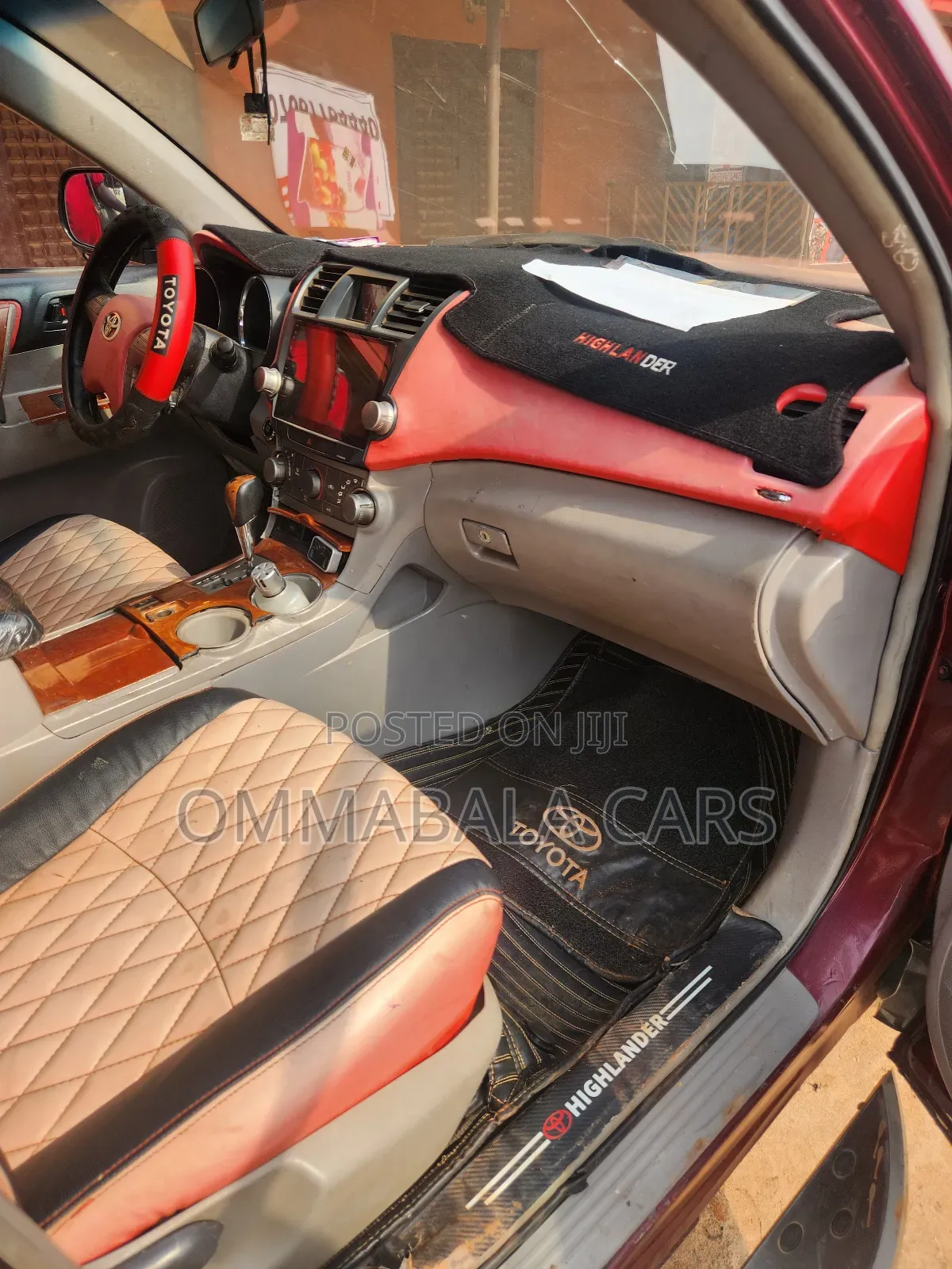 Toyota Highlander Limited 4x4 2009 Red
