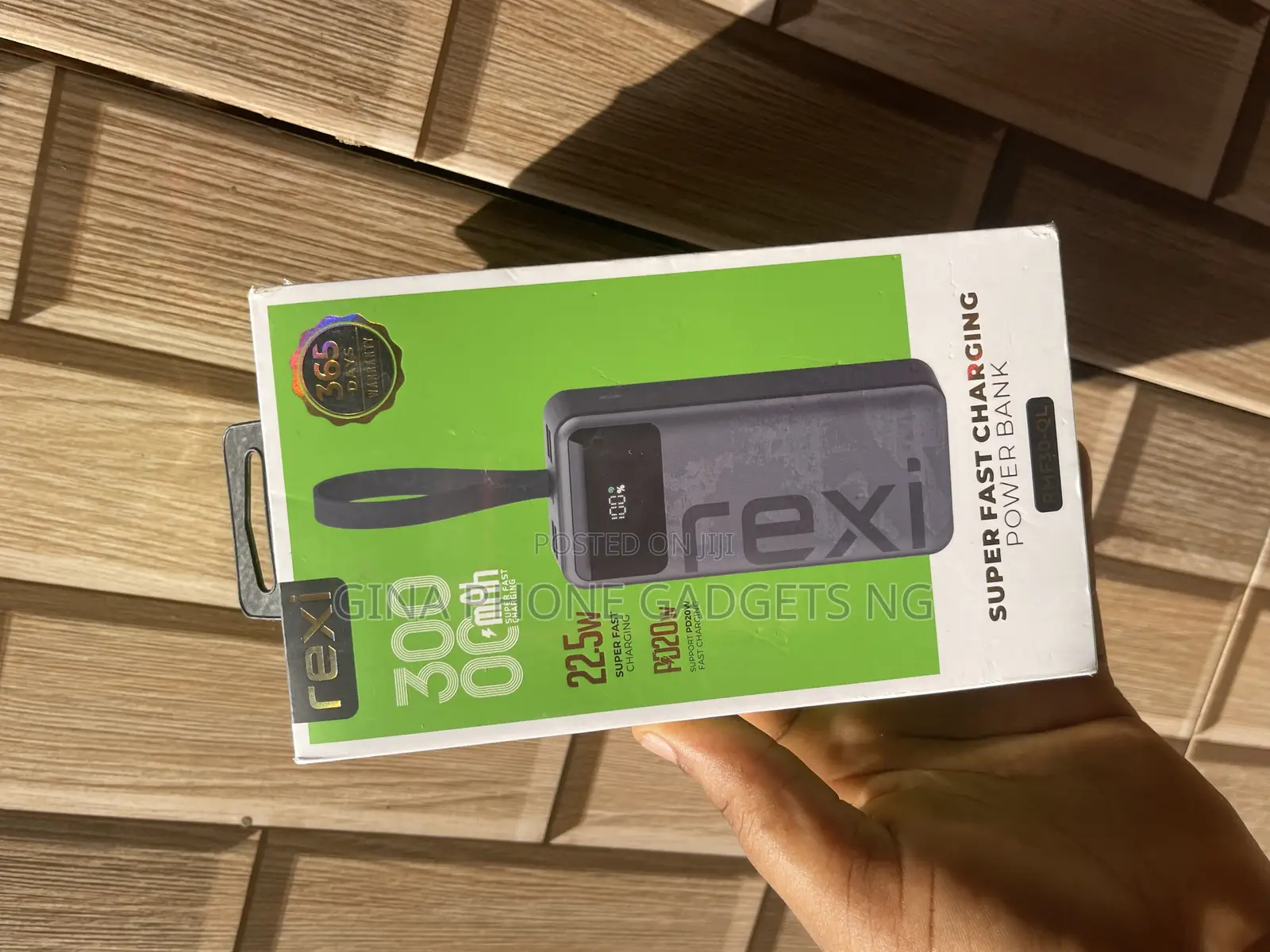 Power Bank (Rexi 30000 Mah Fast Charging Power Bank.)