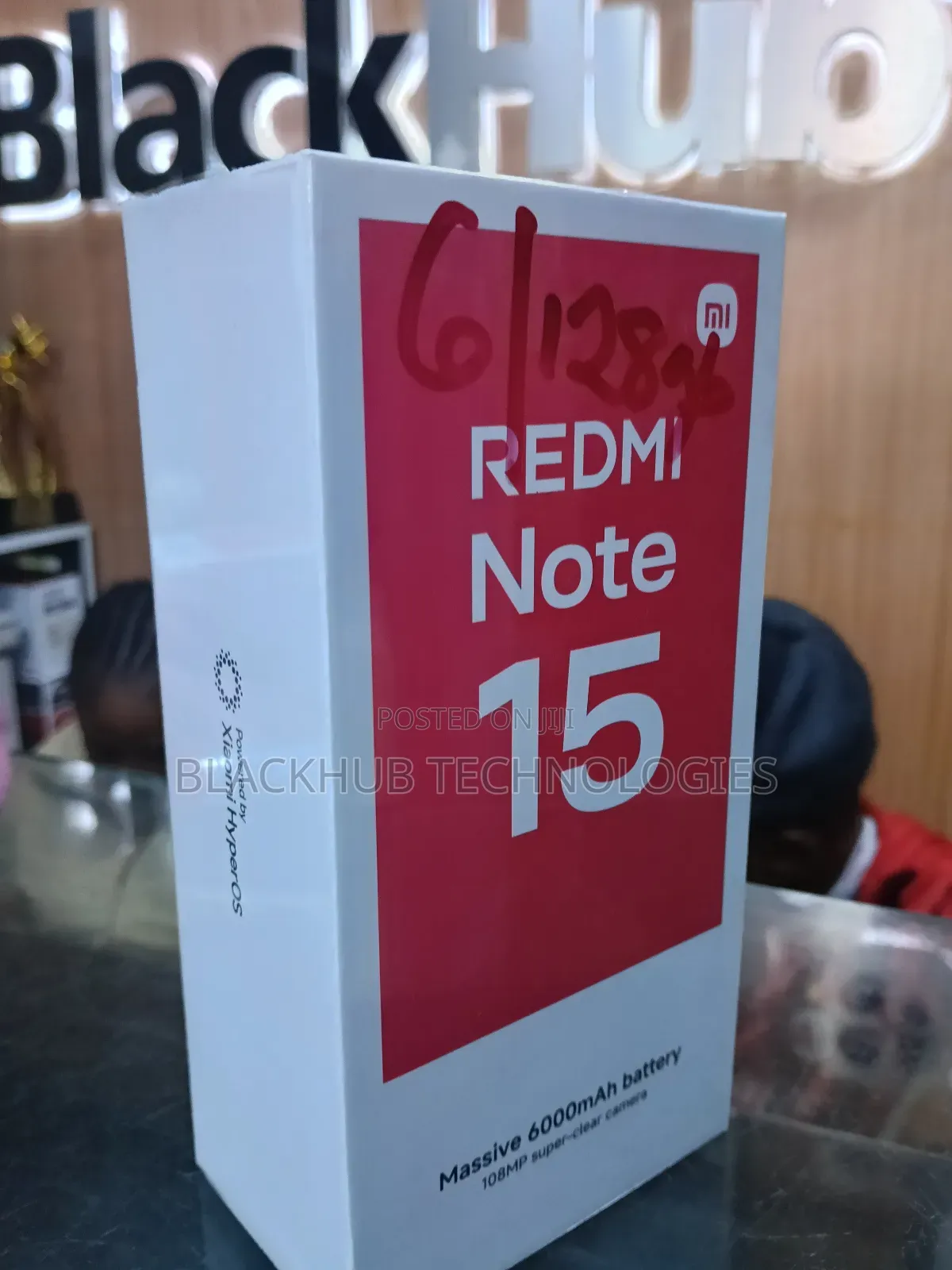 New Xiaomi Redmi Note 15 128 GB Red