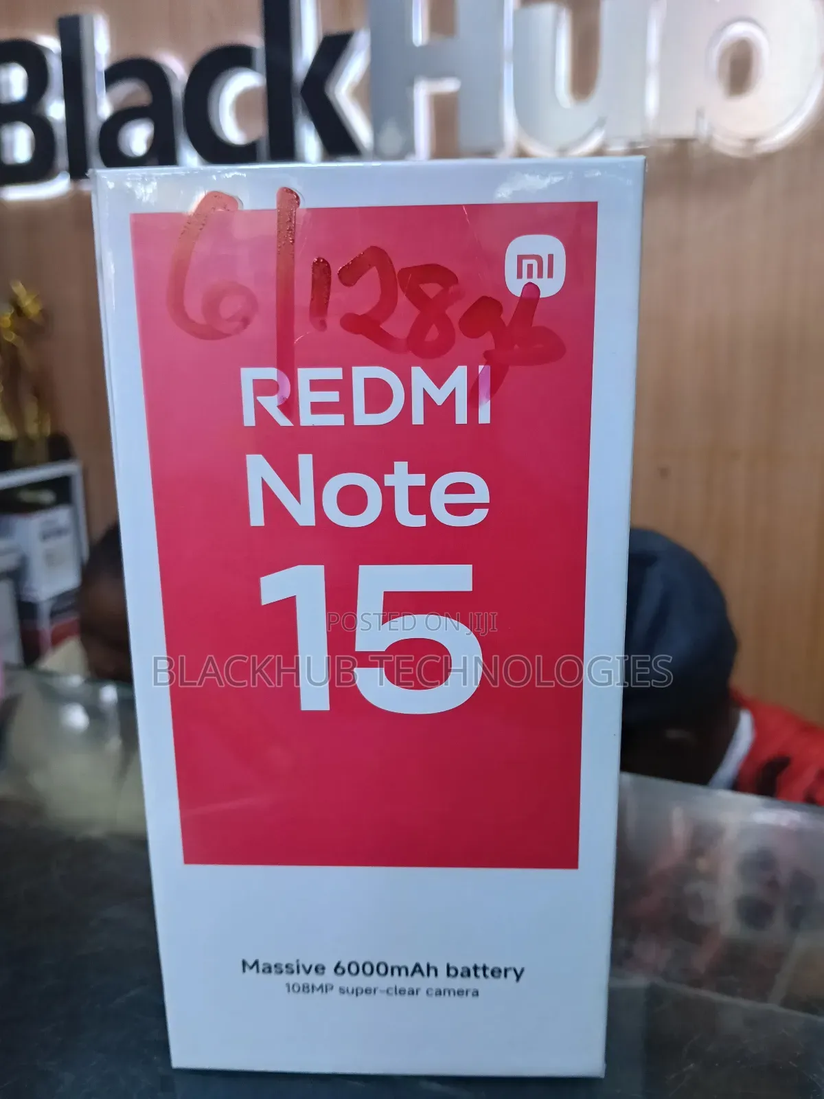 New Xiaomi Redmi Note 15 128 GB Red