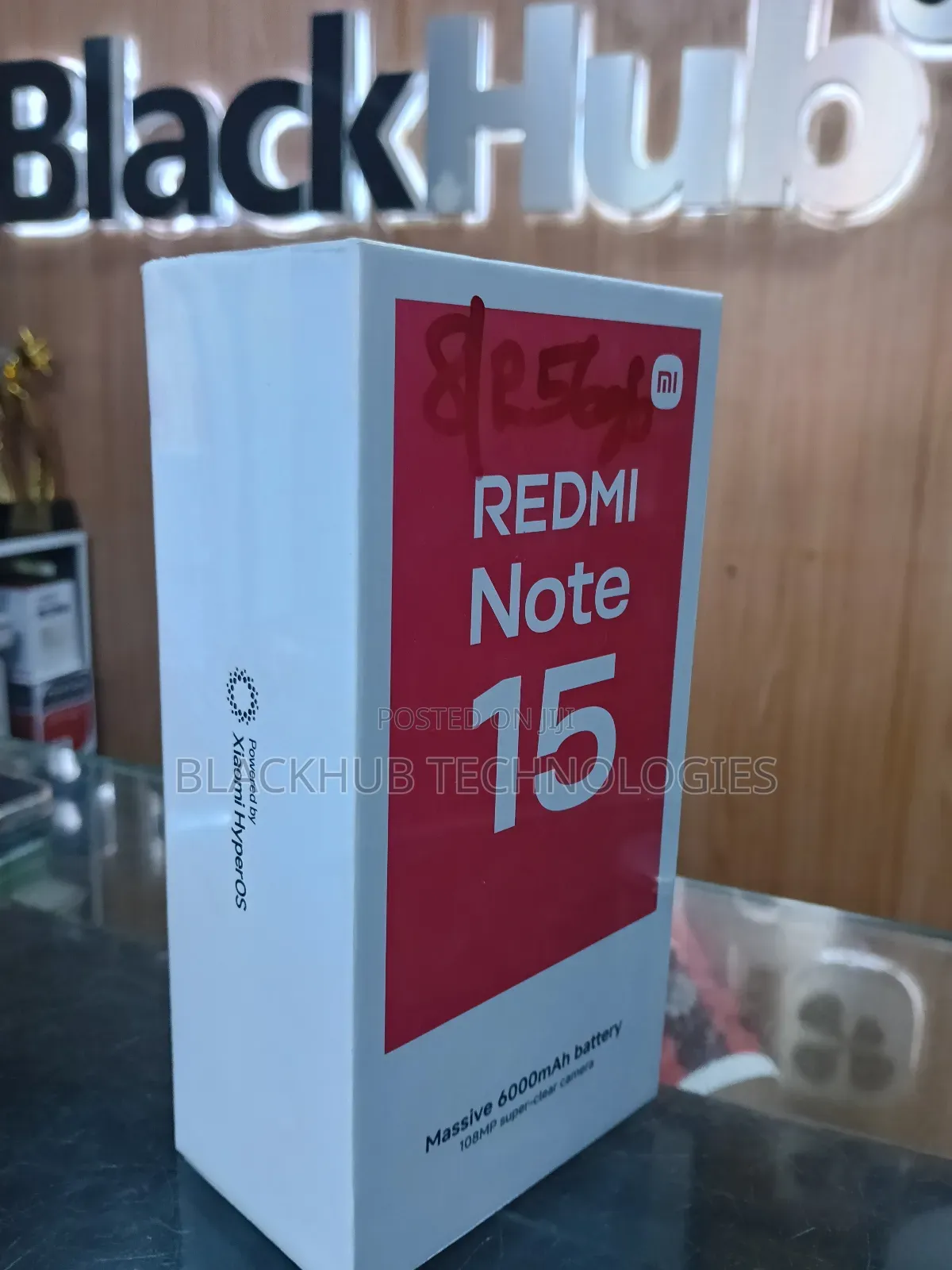 New Xiaomi Redmi Note 15 256 GB Black