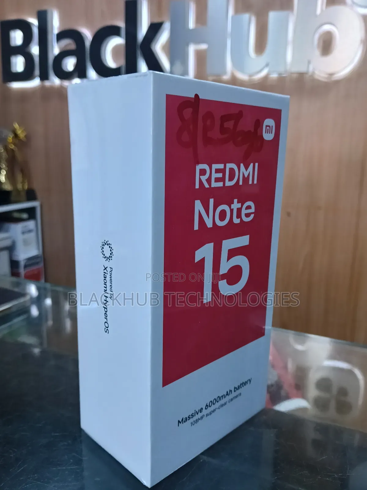 New Xiaomi Redmi Note 15 256 GB Black