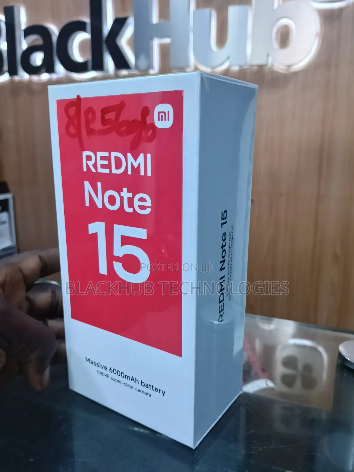 New Xiaomi Redmi Note 15 256 GB Black