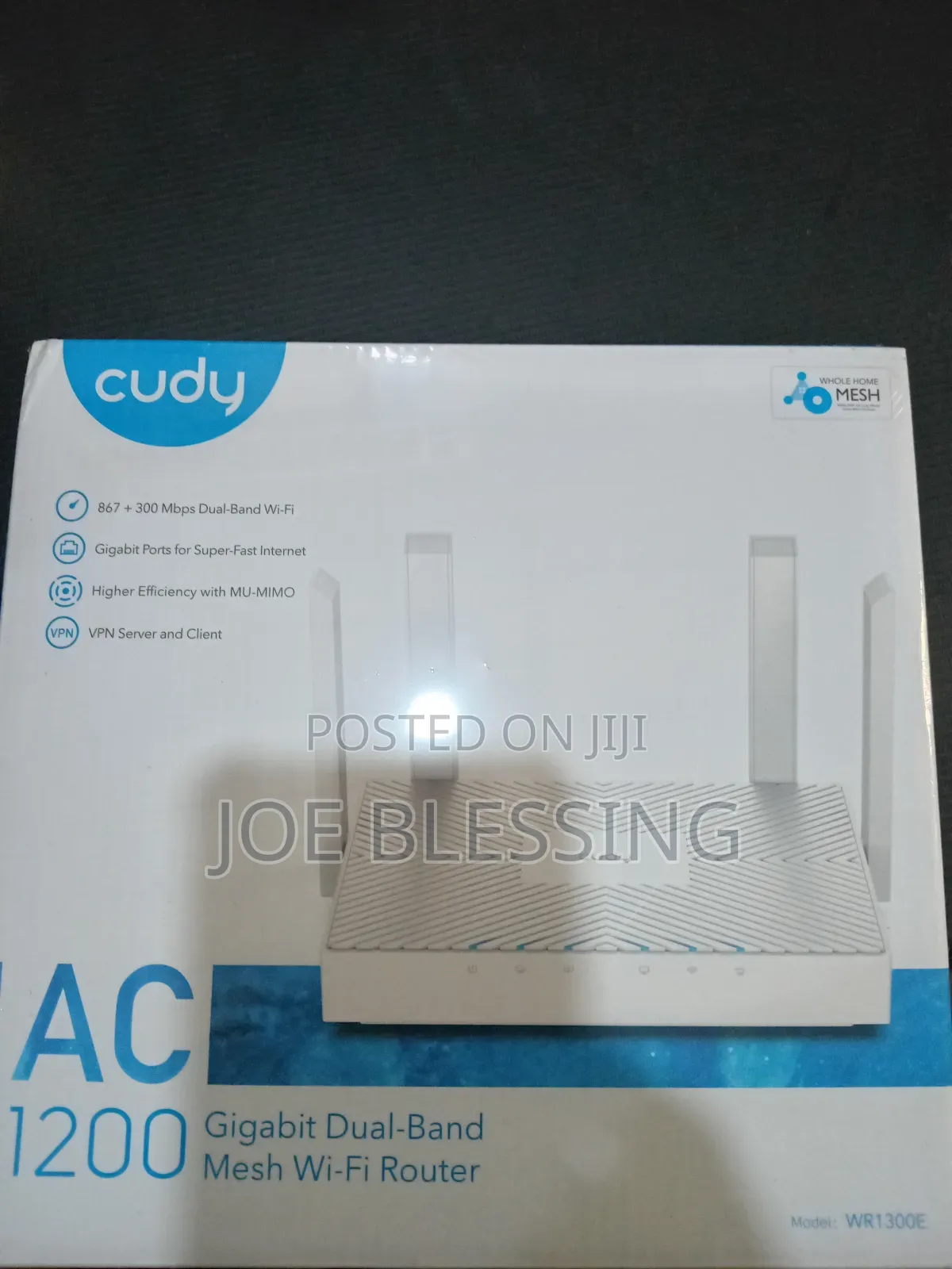 Cudy Ac1200 Gigabit Dual Band Mesh Wi_fi Router