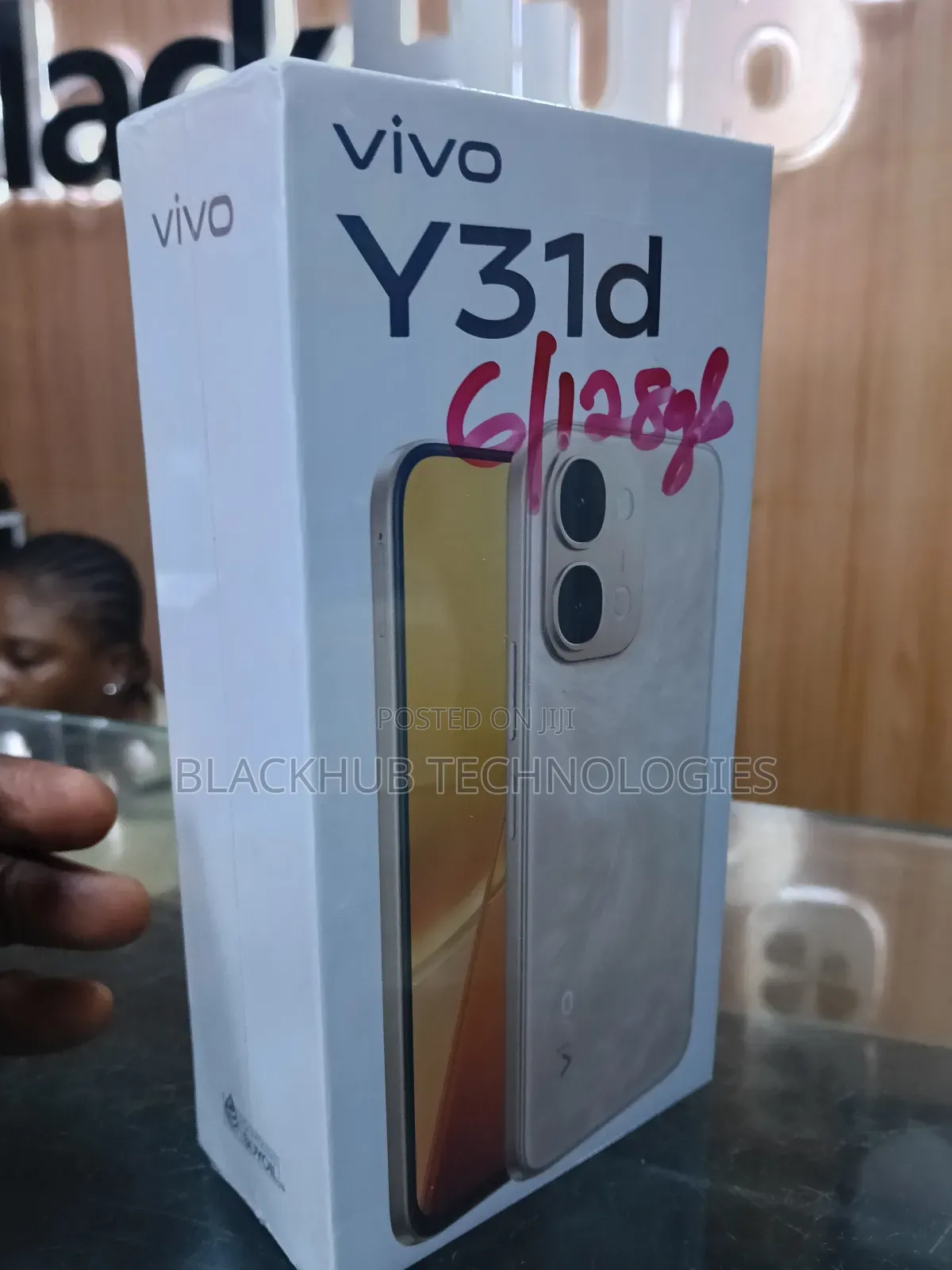 New Vivo Y31 128 GB Gray