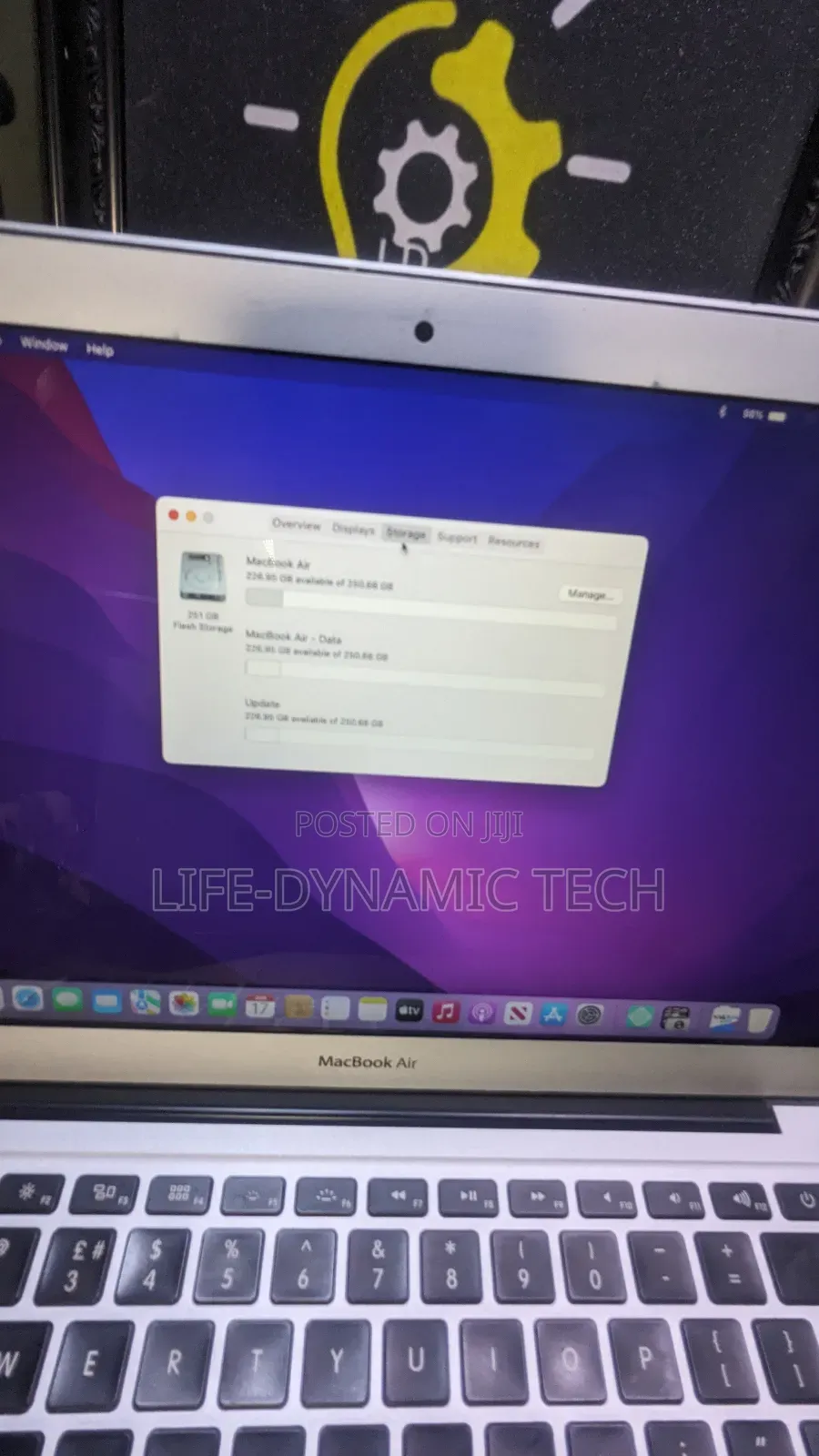 Laptop Apple MacBook Air 2015 4GB Intel Core i5 SSD 256GB