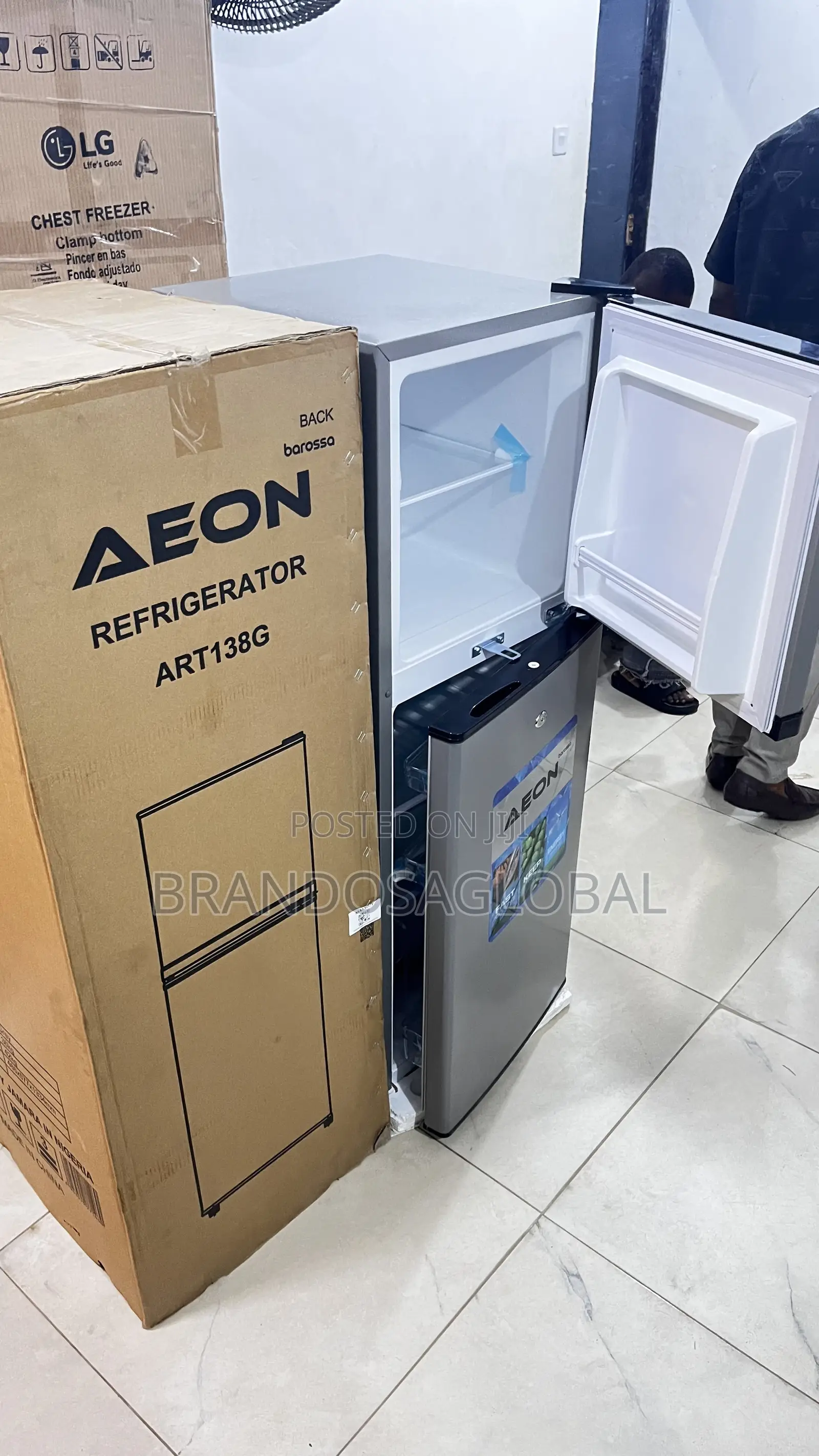 Aeon 138l Home Comfort Doubledoor Refrigerator Art-138g