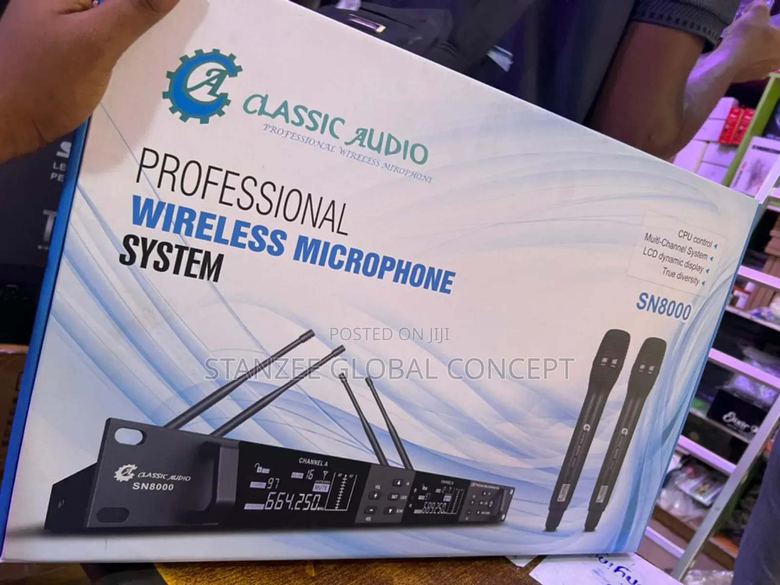 Classic Audio Sn8000 Professional Wireless Microphone System