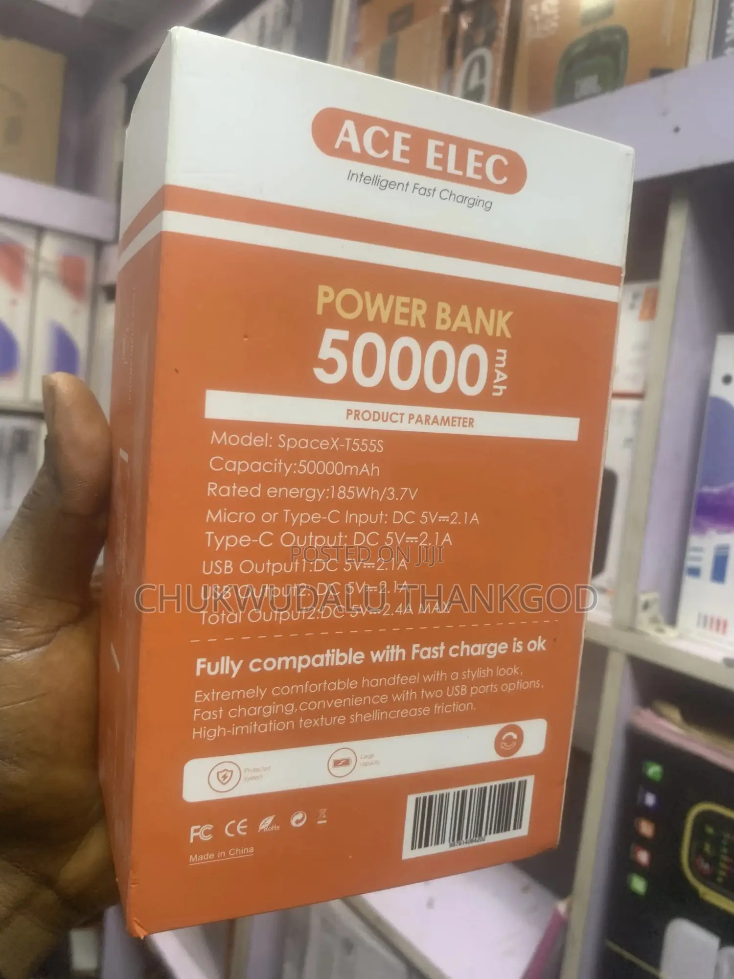 Ace Elec 50000mah Powerbank