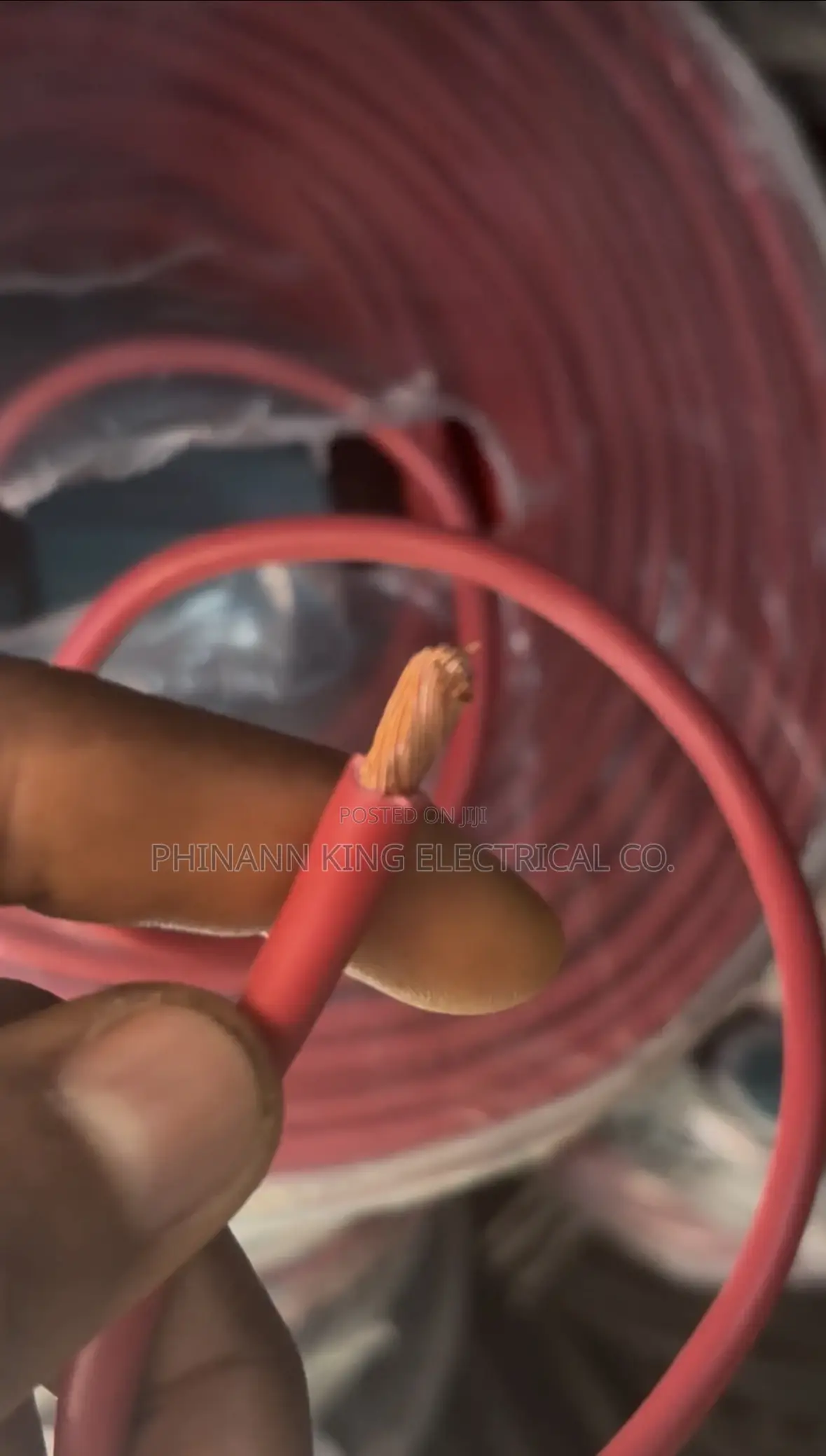 Original Coleman Cable 10mm Single Core One Coil Flexible Wire PVC