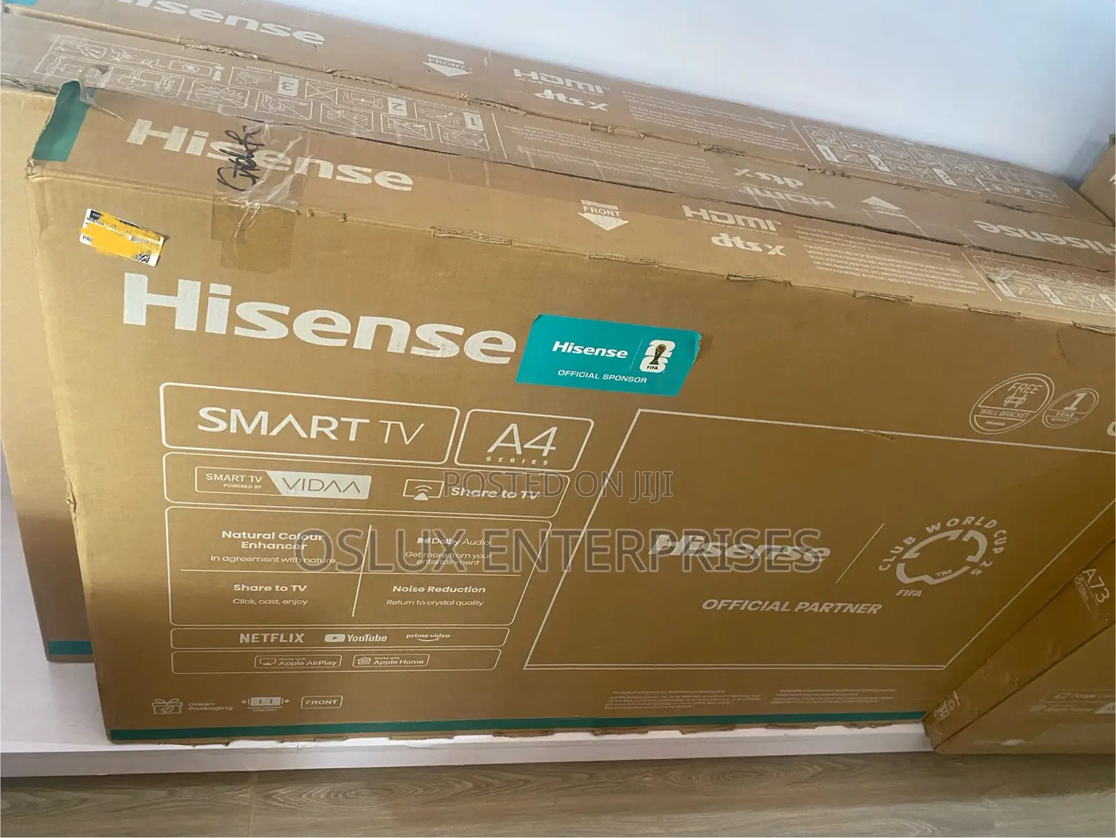 Original Hisense 50 Inches 4k Smart Uhd Television With Bluetooth