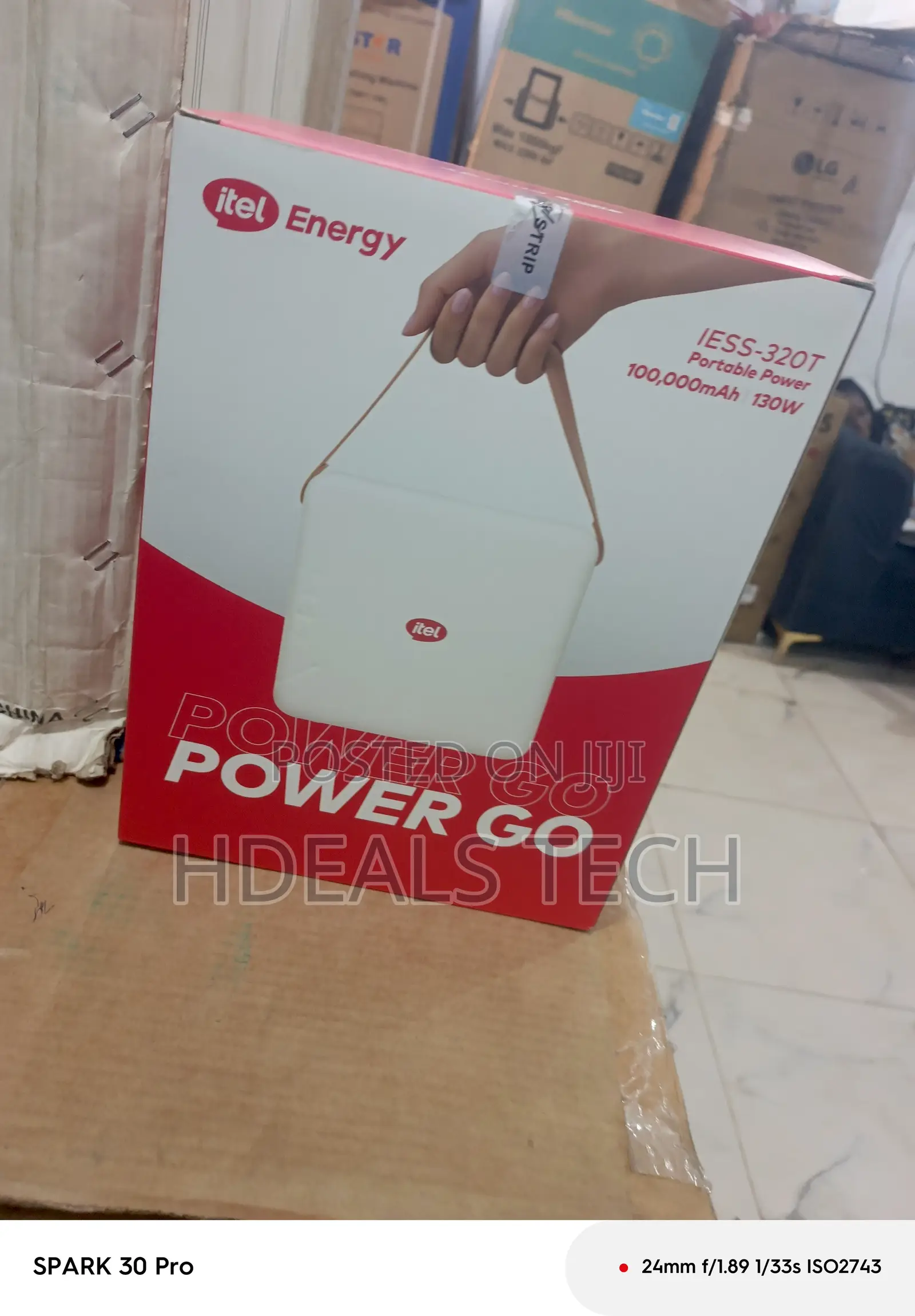 Itel Power Go Original – Long Lasting Power Bank for Everyday Use