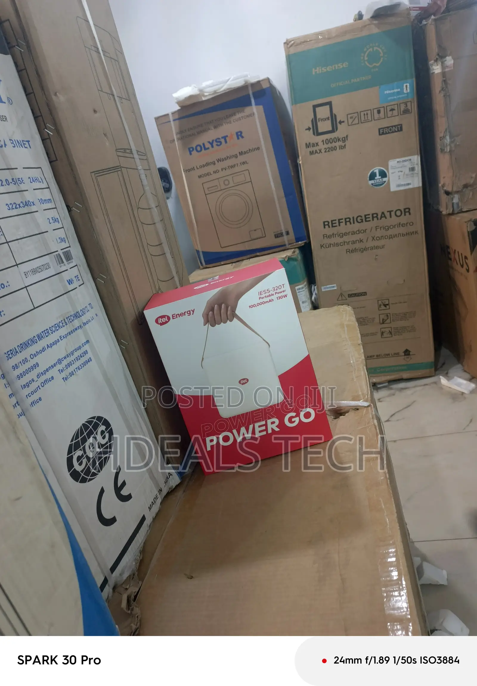 Itel Power Go – High Speed Charging With Smart Protection