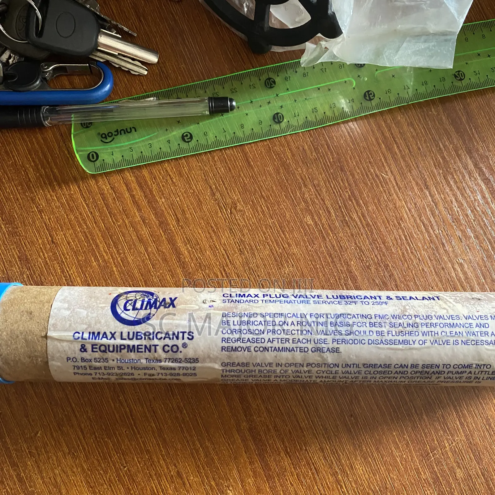 Climax Plug Valve Lubricant and Sealant Stick (Candle Greeze)
