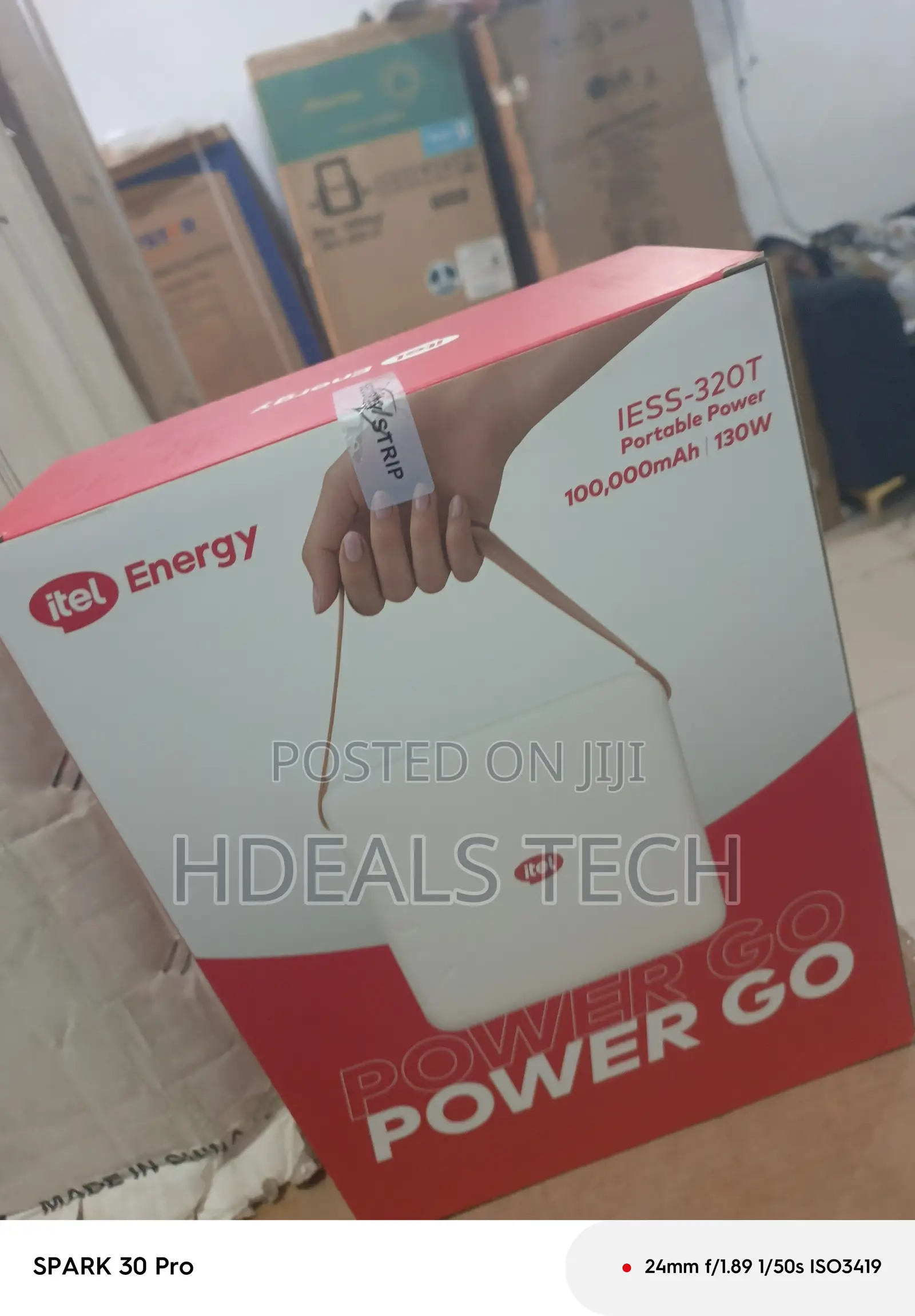 Itel Power Go Power Bank – Sleek Design With Heavy Duty Battery