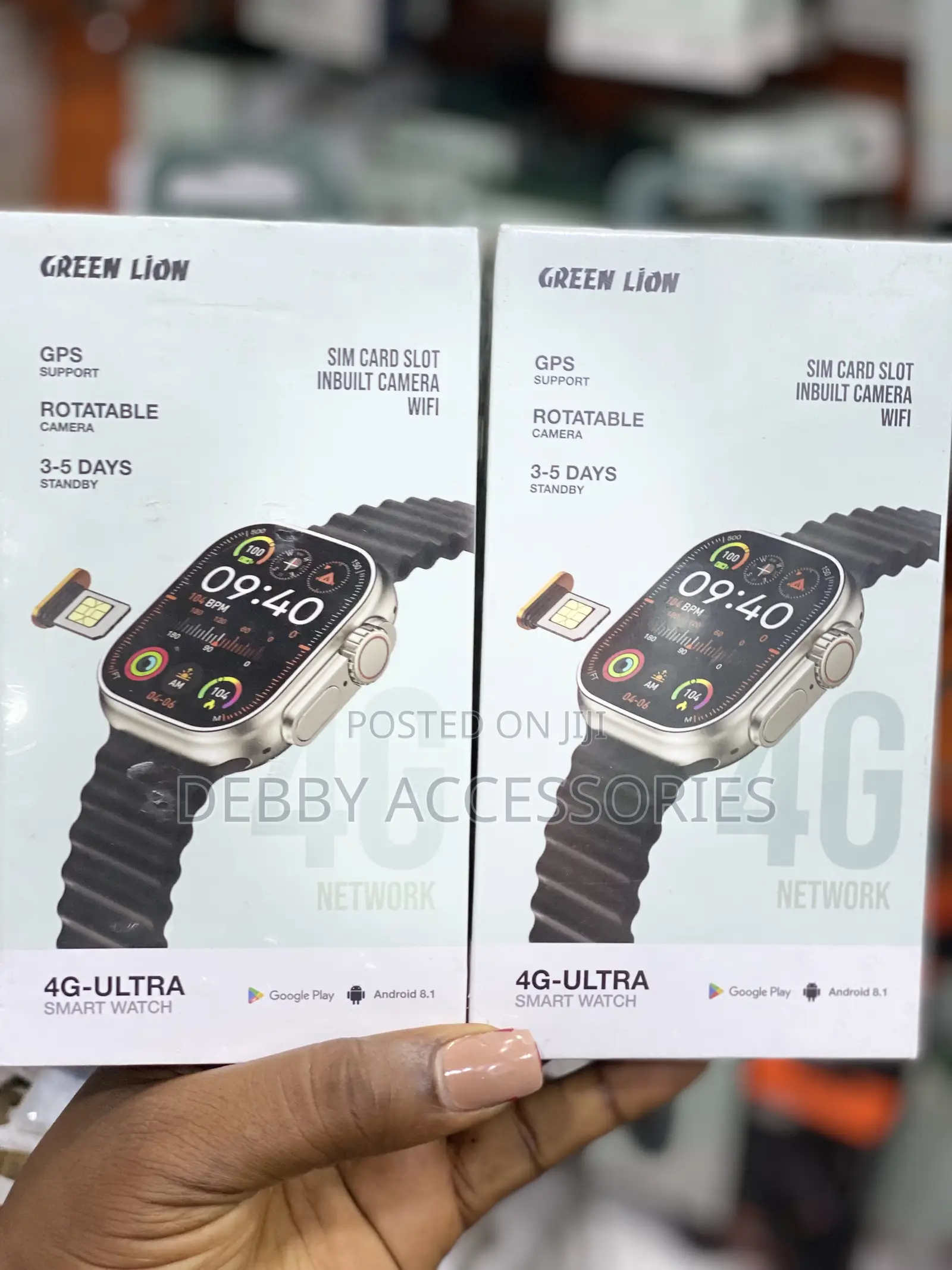 Green Lion 4g Ultra Smartwatch With Simcard Slot