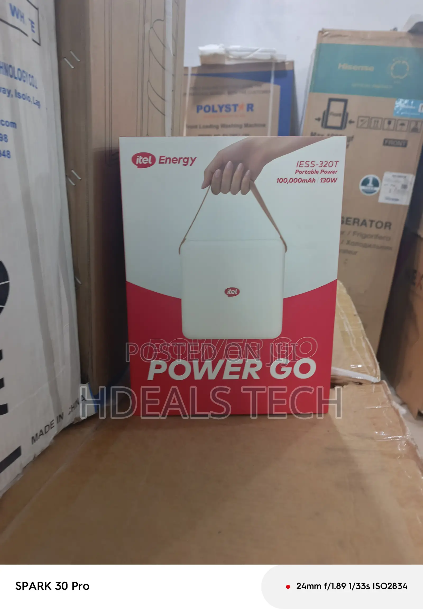 Itel Power Go – Affordable High Capacity Portable Charger