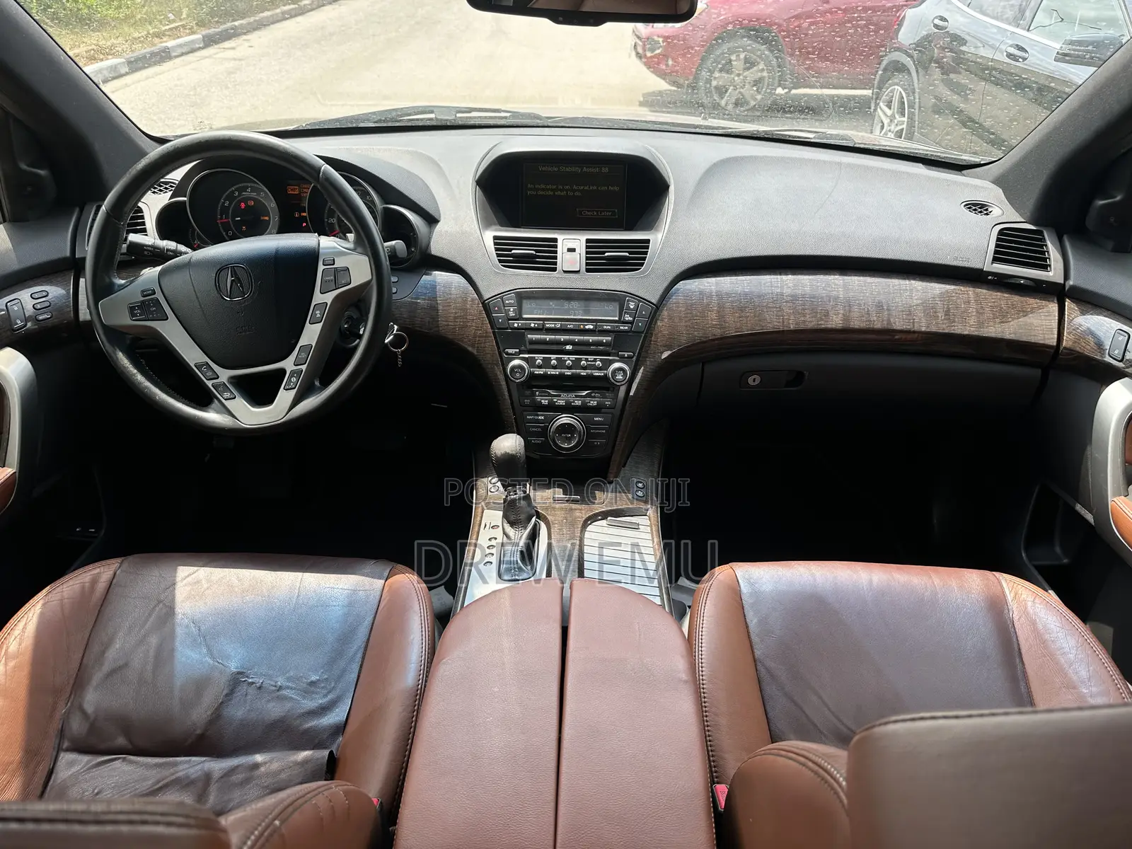 Acura MDX Advance Package SUV AWD (3.7L 6cyl 6A) 2011 Brown