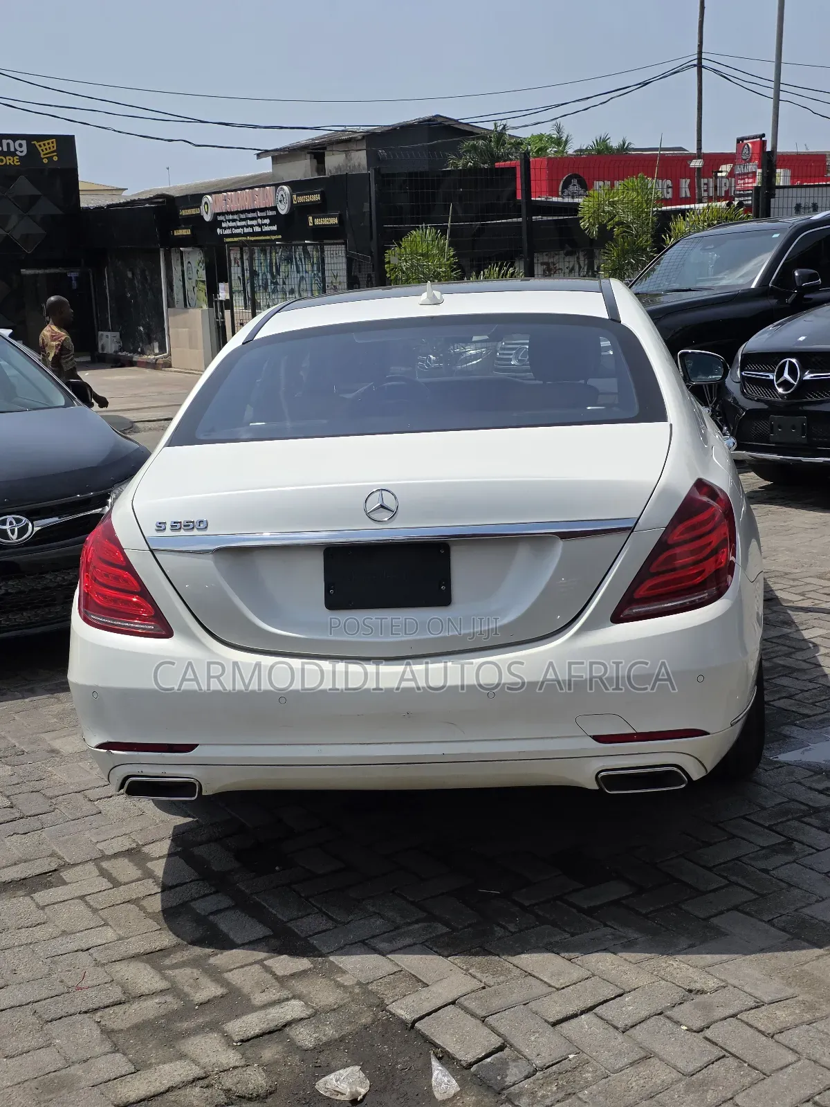 Mercedes-Benz S-Class S 550 4MATIC 2016 White