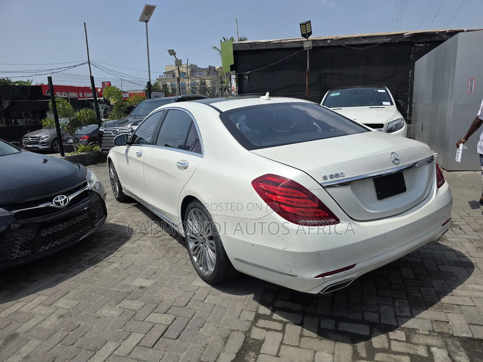 Mercedes-Benz S-Class S 550 4MATIC 2016 White