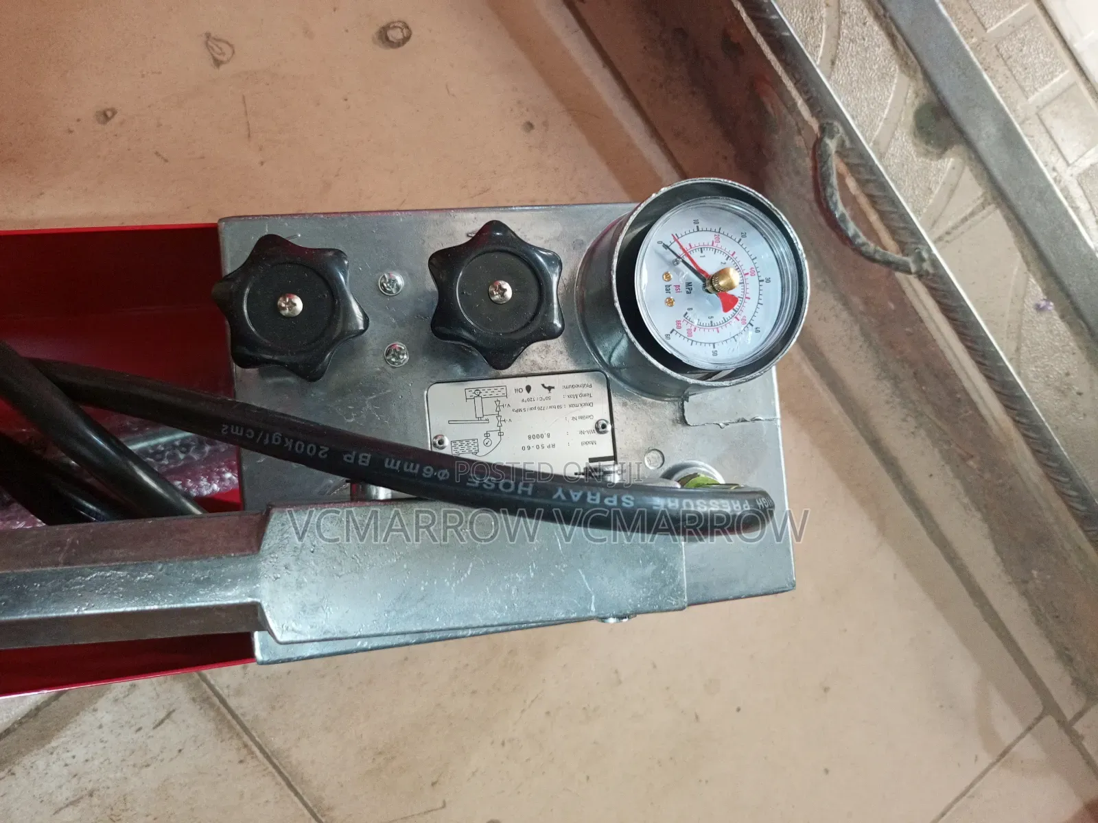 Rothenberger Rp 50 Manual Pressure Testing Pump,