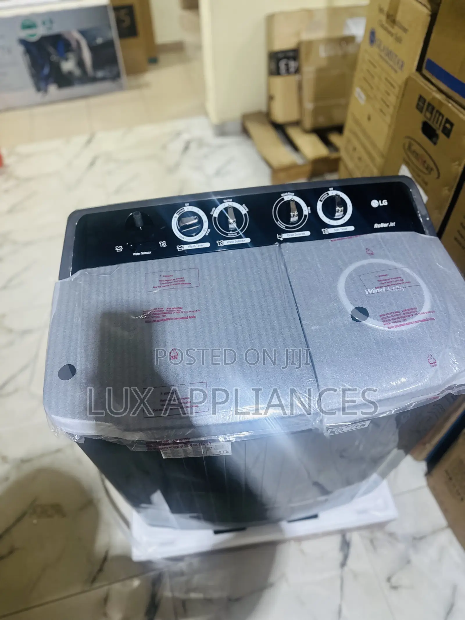 Lg 9kg Roller Jet Washer – Large Capacity