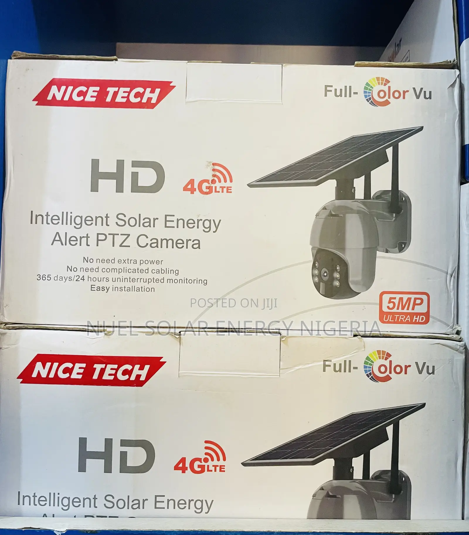 Nice Tech Hd 4g Lte Intelligent Solar PTZ Camera – 5mp Ultra Hd