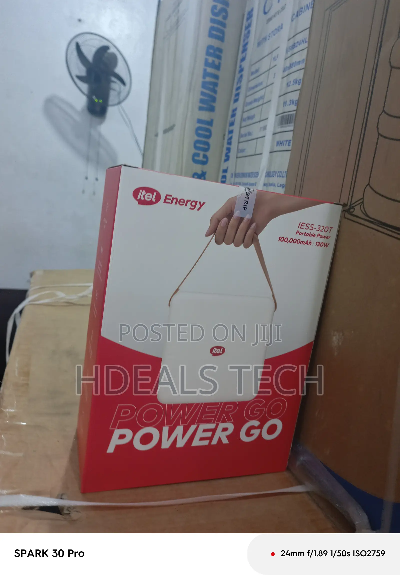 Itel Power Go – Strong Durable Portable Phone Charger