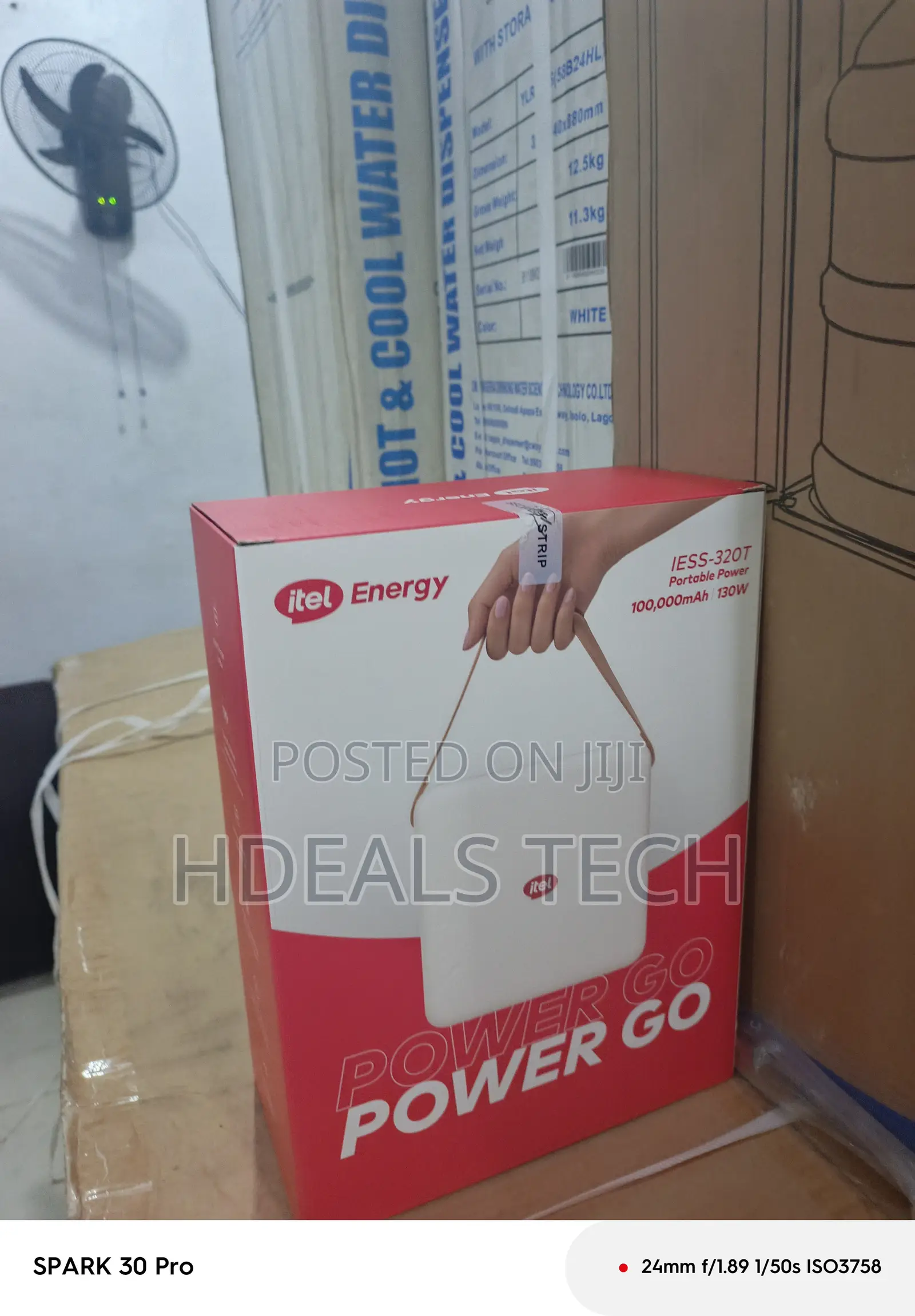 Itel Power Go – Travel Friendly High Capacity Power Bank