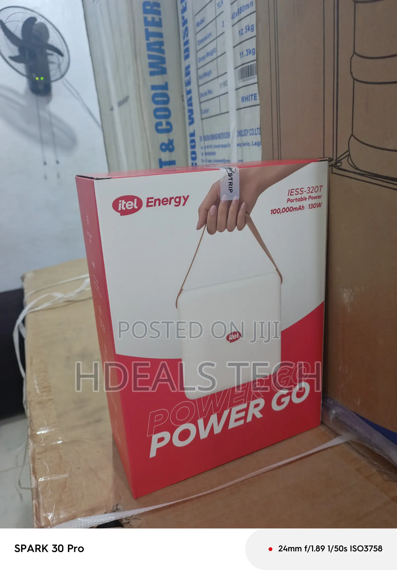 Itel Power Go – Travel Friendly High Capacity Power Bank