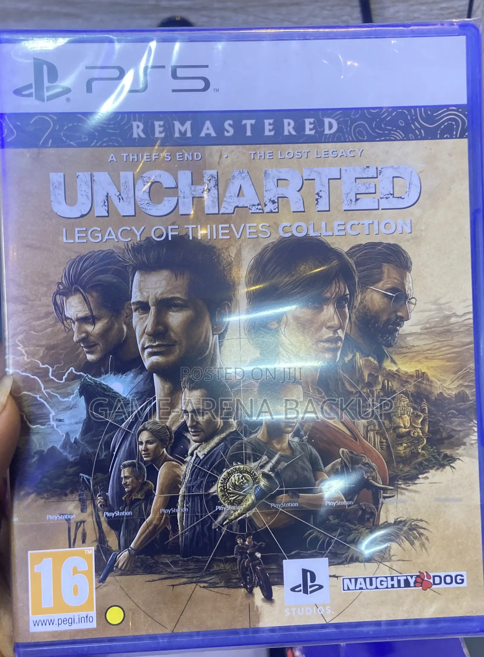 Ps 5 Uncharted Cd /Legacy of Thieves Collection