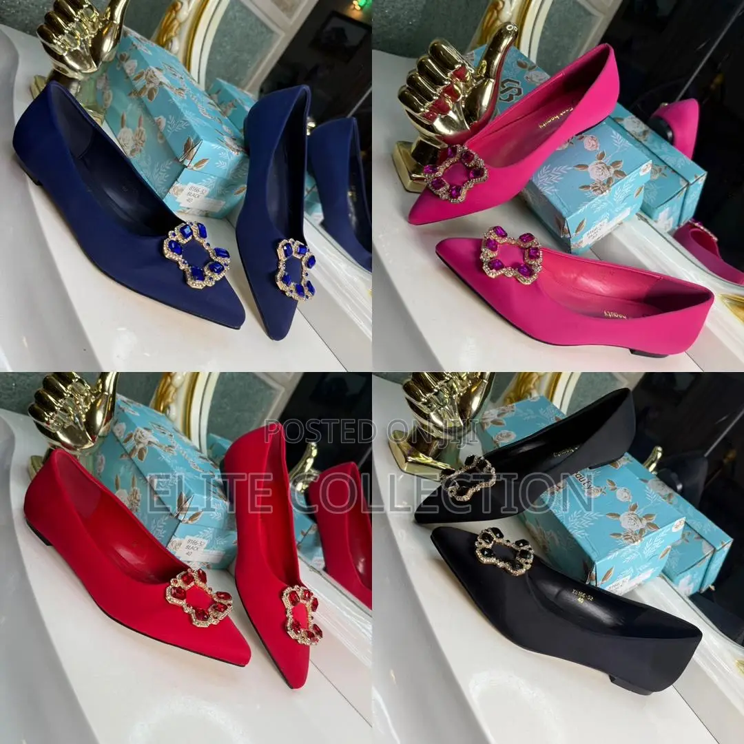 Quality Flat Covered Shoe Size 38-46 Available All Colors Displayed
