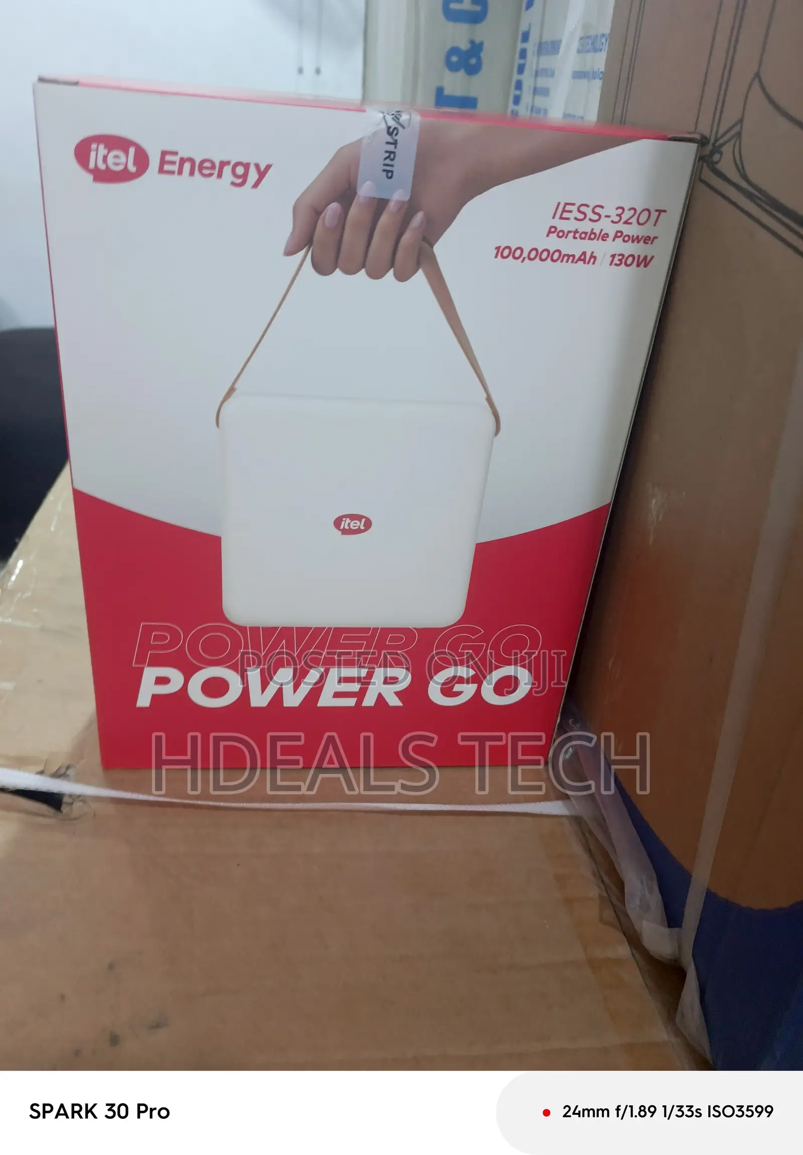Itel Power Go – Fast Charging Dual Usb Output Power Bank