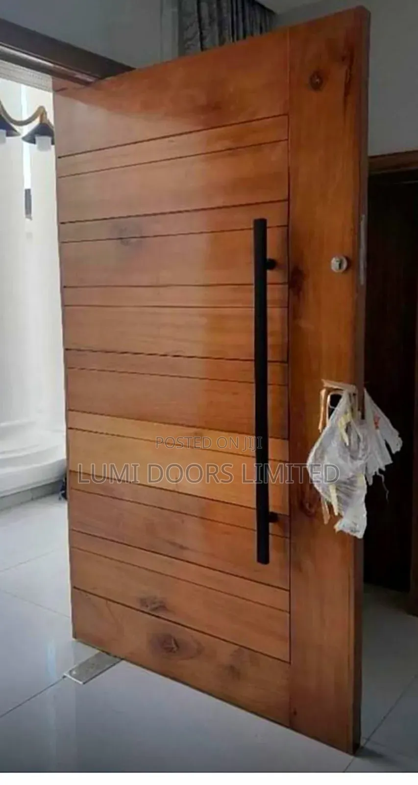 Pivot Security Wooden Door for Front Door