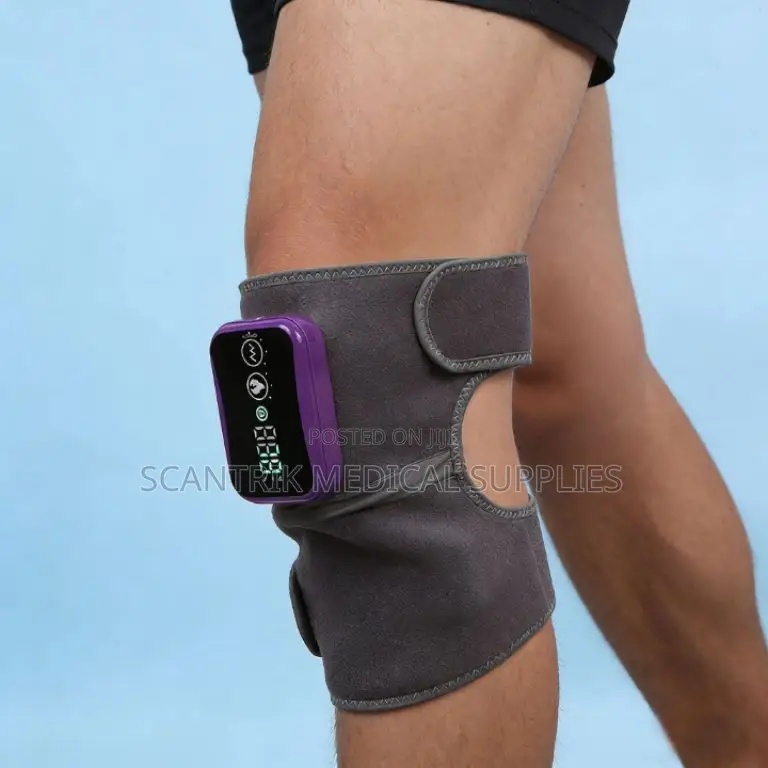 Lightweight Cordless Knee Massager With Easy Controls