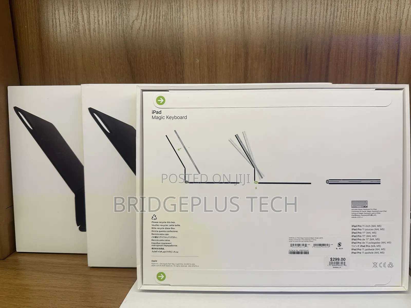 Apple Magic Keyboard For 11" iPad Pro M4/M5 Black Mwr23ll/A