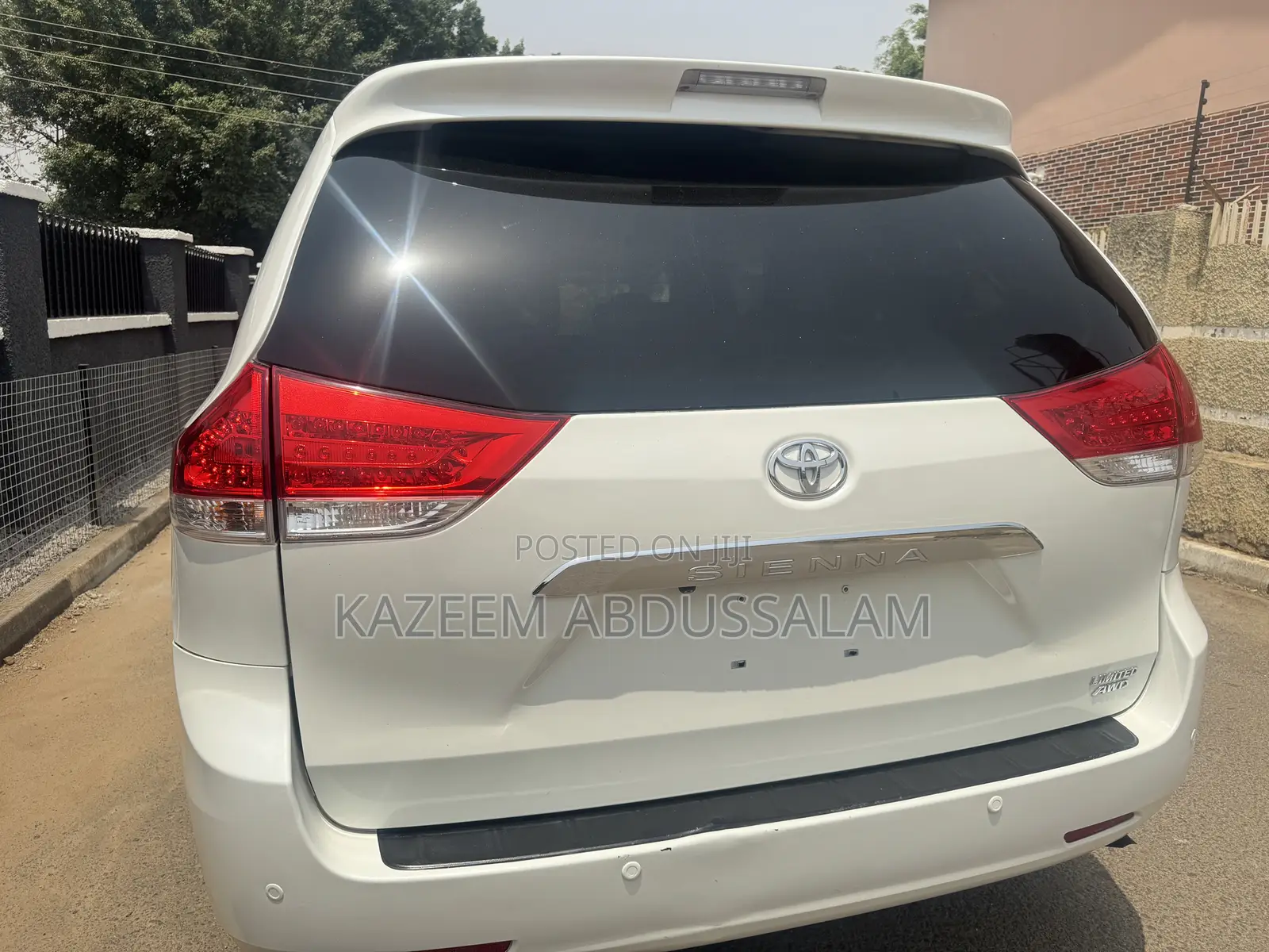 Toyota Sienna 2014 White