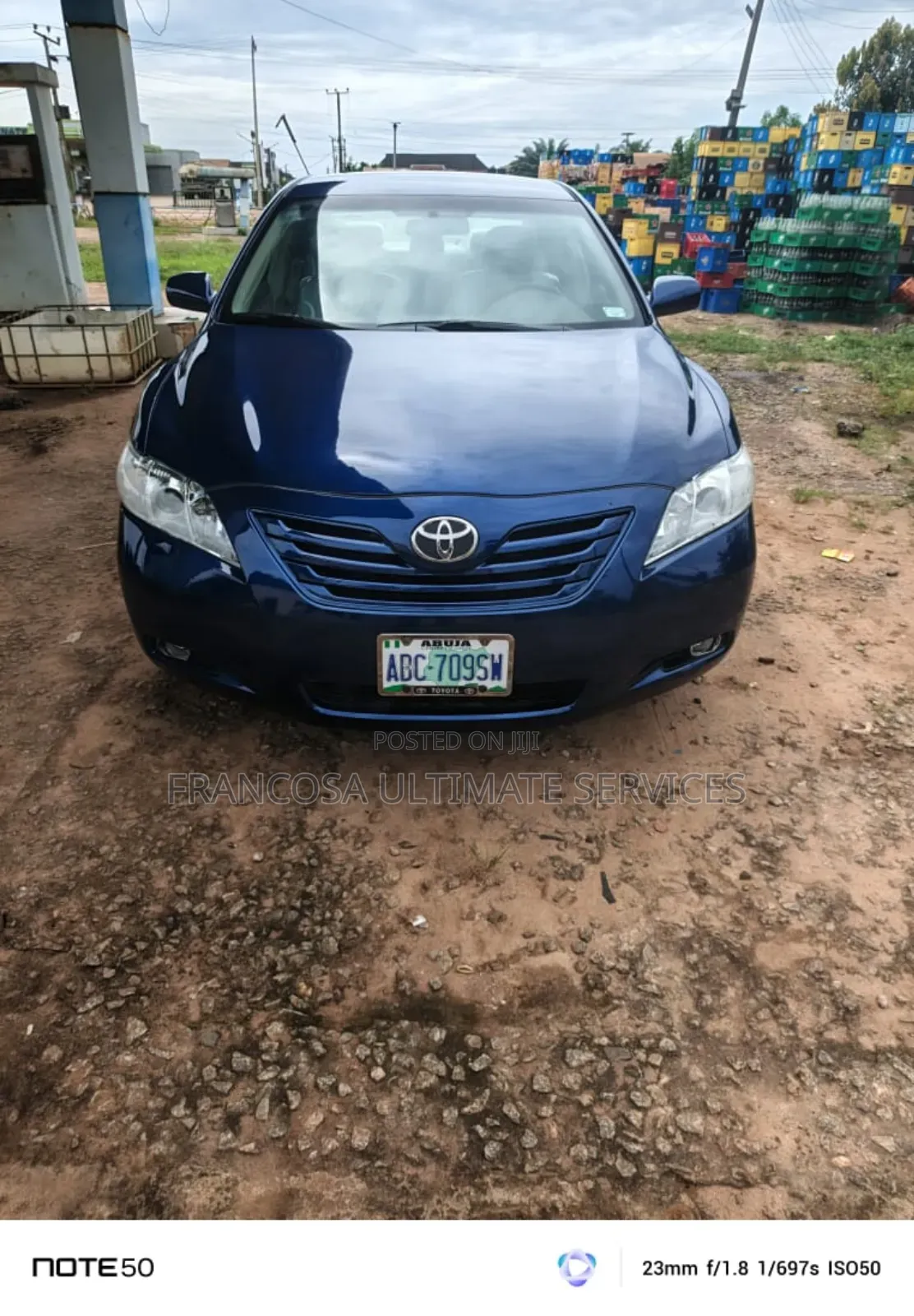 Toyota Camry 2007 Blue